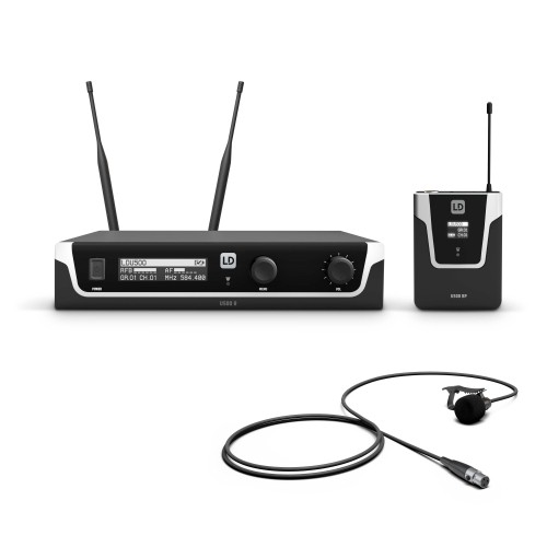 Wireless Systems with Bodypack and Wind Microphone