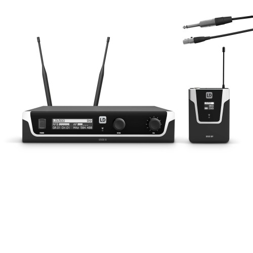 Wireless Systems with Bodypack and Instrument Cable