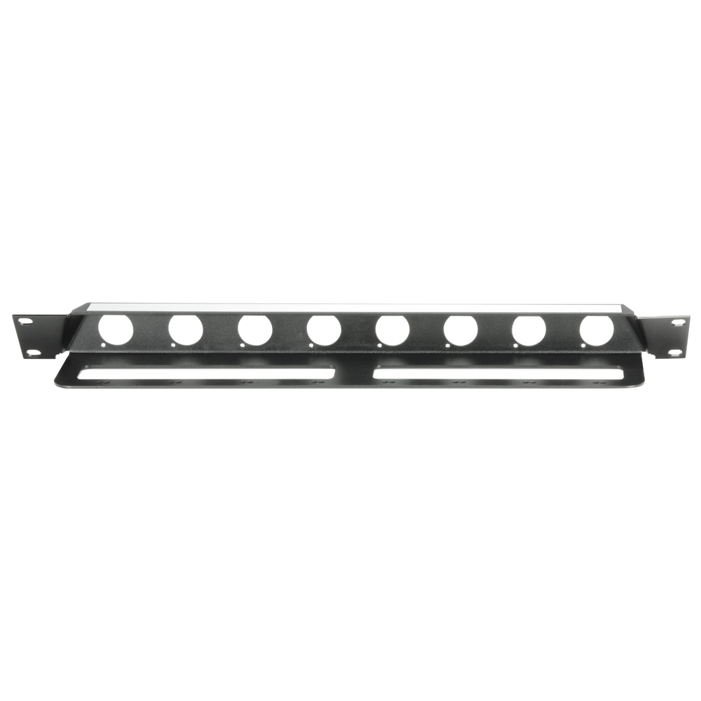 Pannello rack angolare 19â€ per 8 prese TIPO D