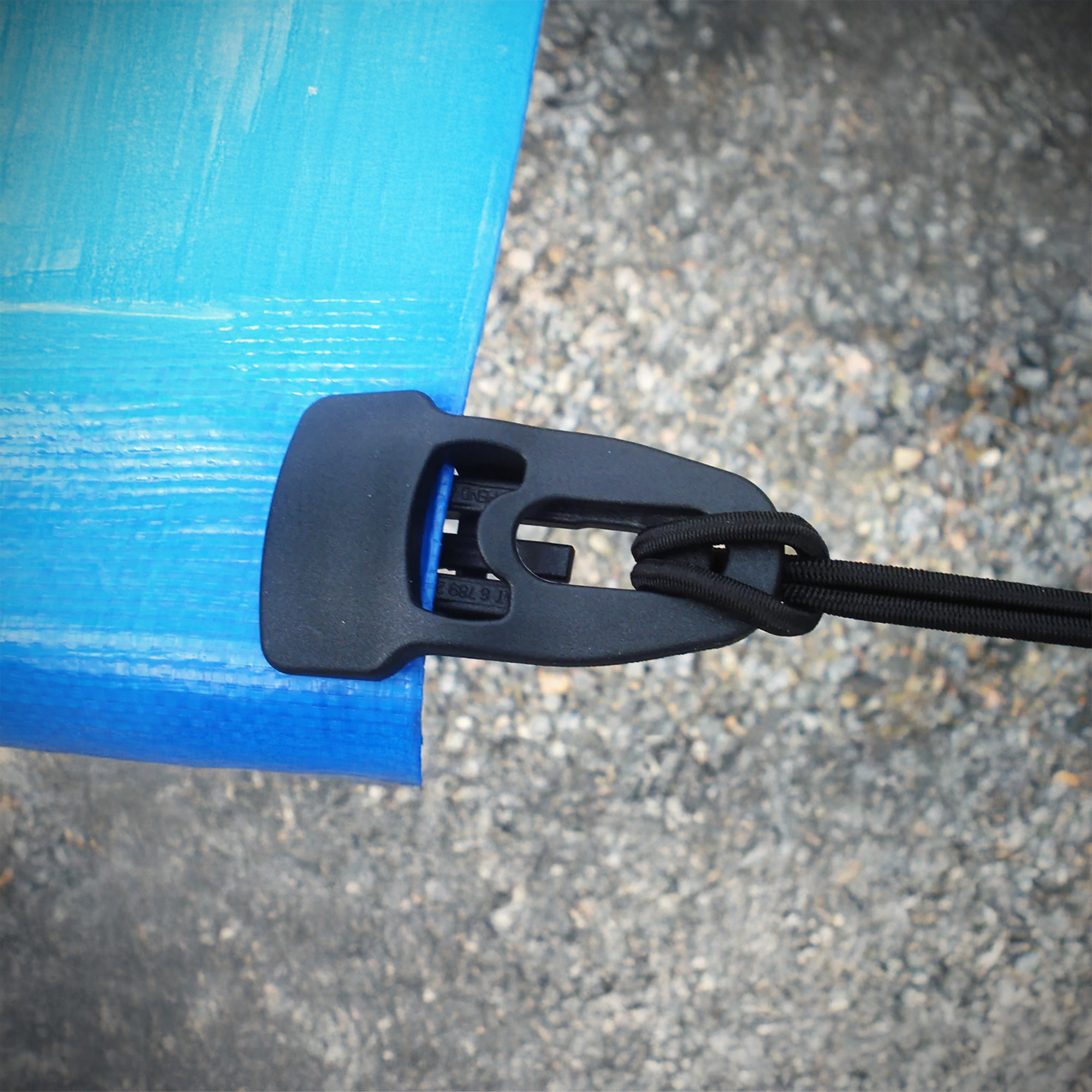 Occhielli di fissaggio per teloni per il fissaggio di tessuti e materiali tessili | MIDI nero