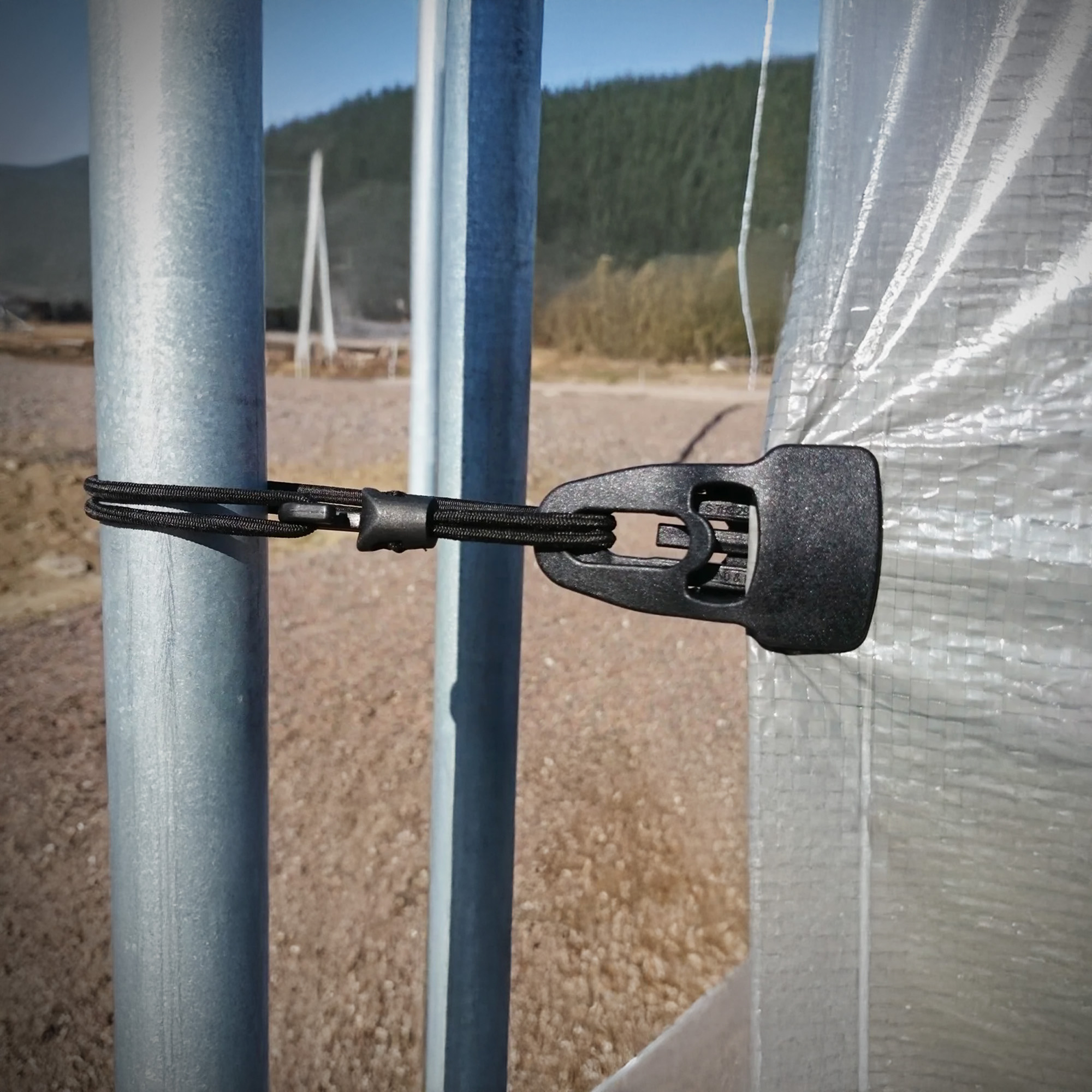 Occhielli di fissaggio per teloni per il fissaggio di tessuti e materiali tessili | MIDI bianco