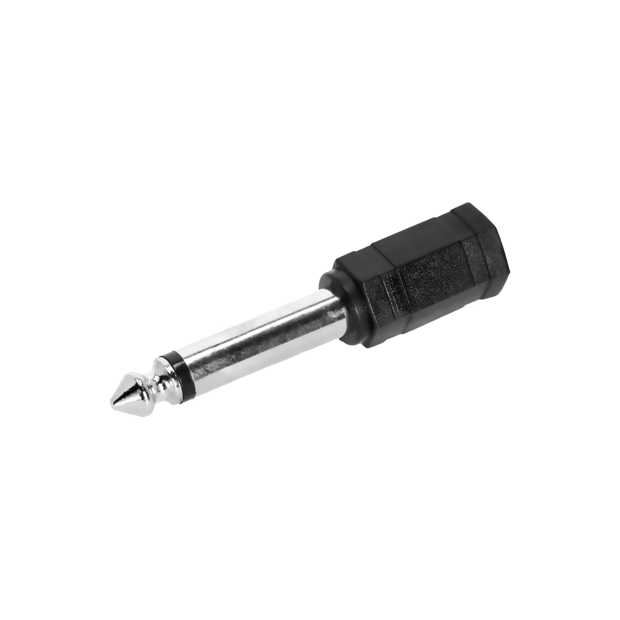 Adattatore da jack 3,5 mm TS femmina a jack 6,3 mm TS maschio