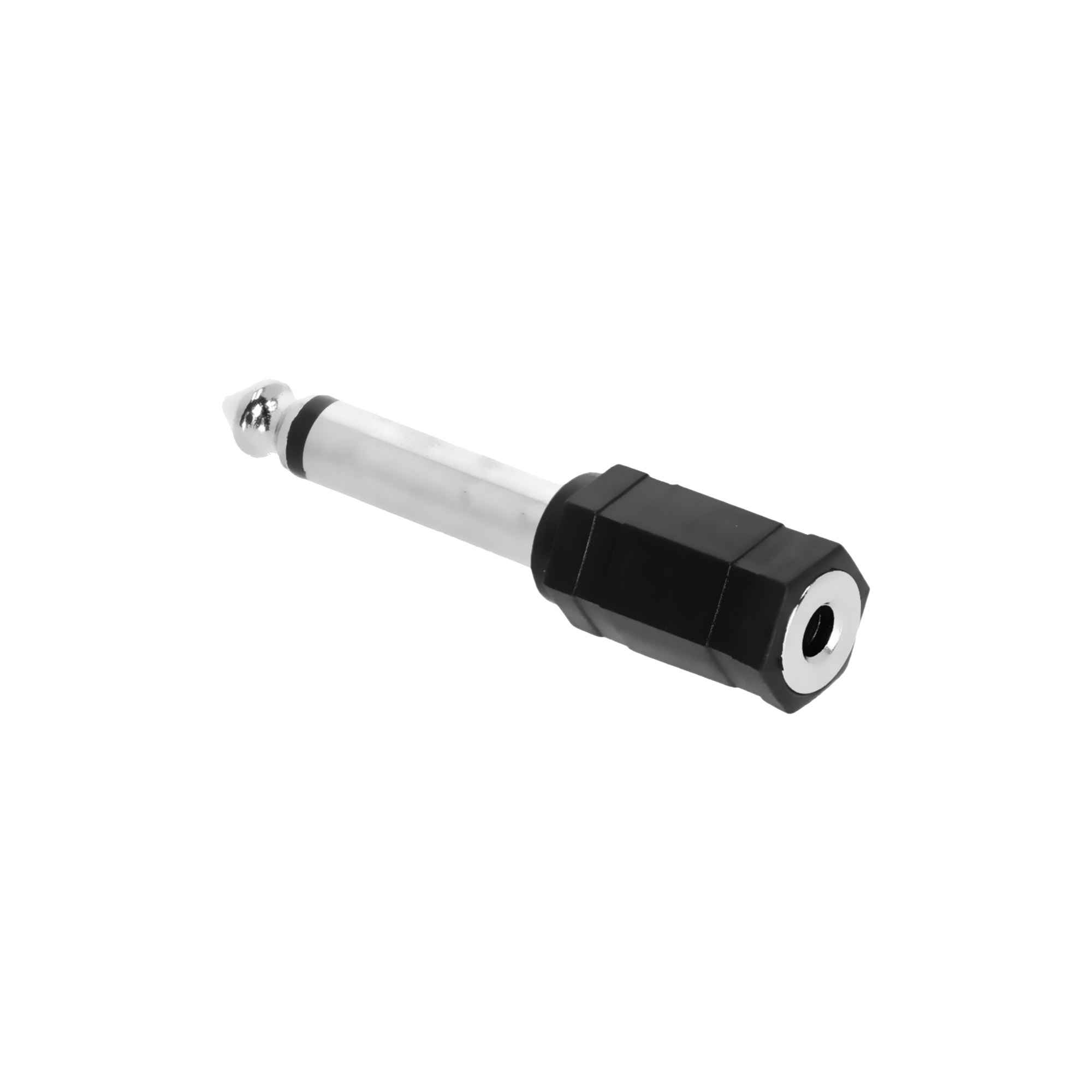 Adattatore da jack 3,5 mm TS femmina a jack 6,3 mm TS maschio