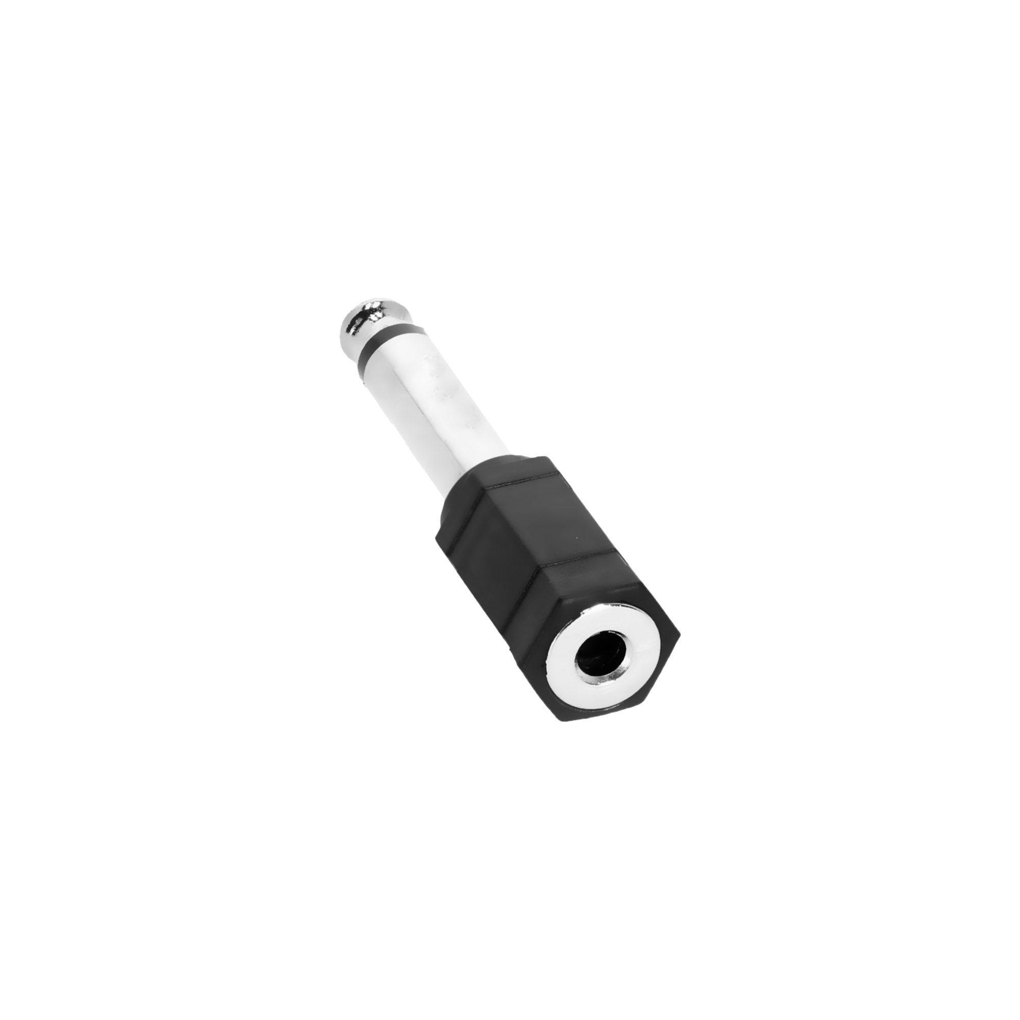 Adattatore da jack 3,5 mm TS femmina a jack 6,3 mm TS maschio