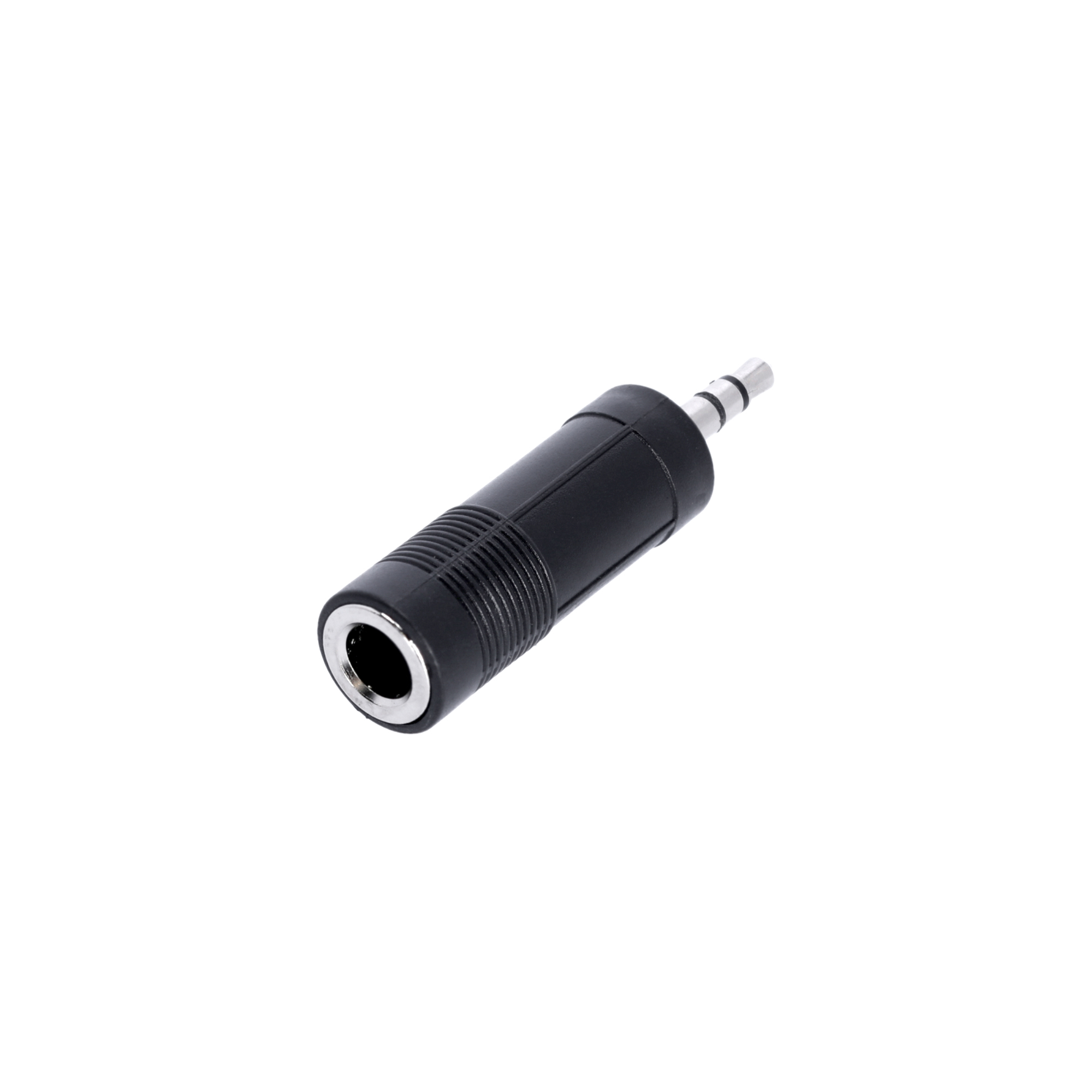 Adattatore 6,3 mm jack stereo femmina a 3,5 mm jack stereo maschio