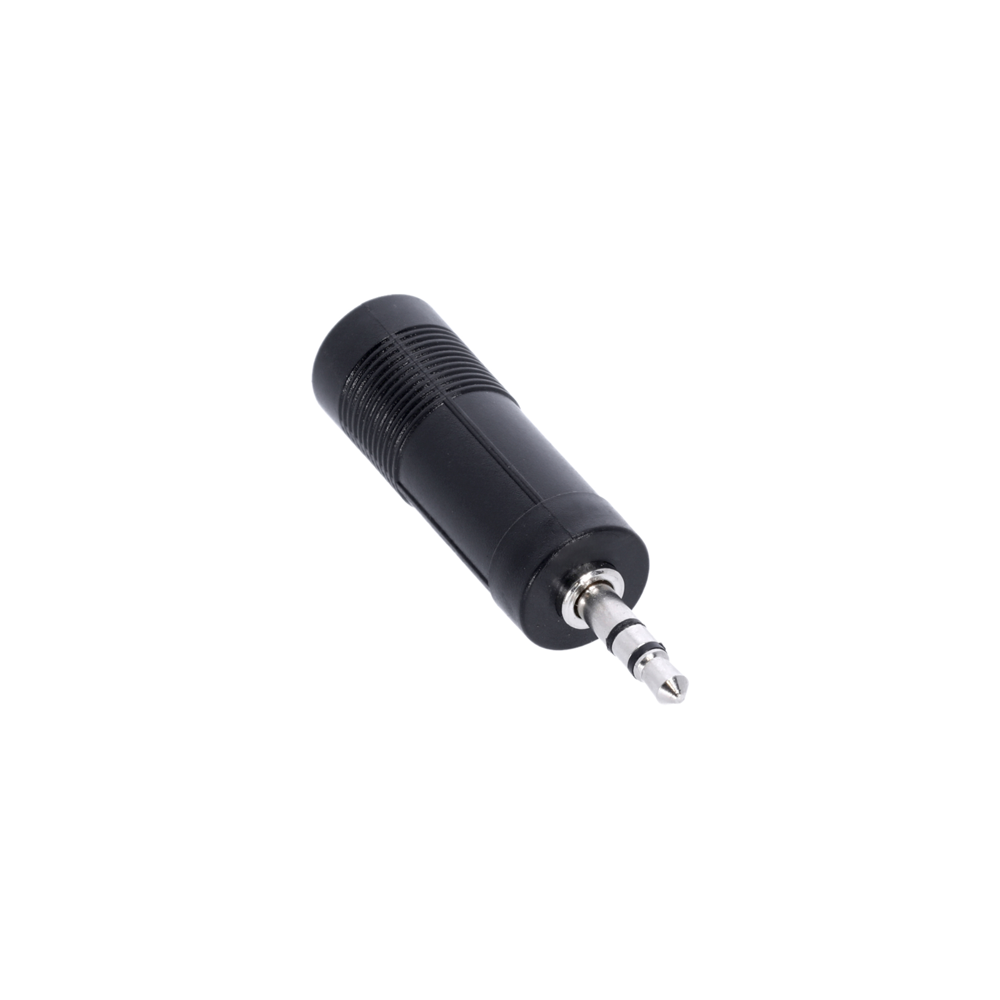 Adattatore 6,3 mm jack stereo femmina a 3,5 mm jack stereo maschio