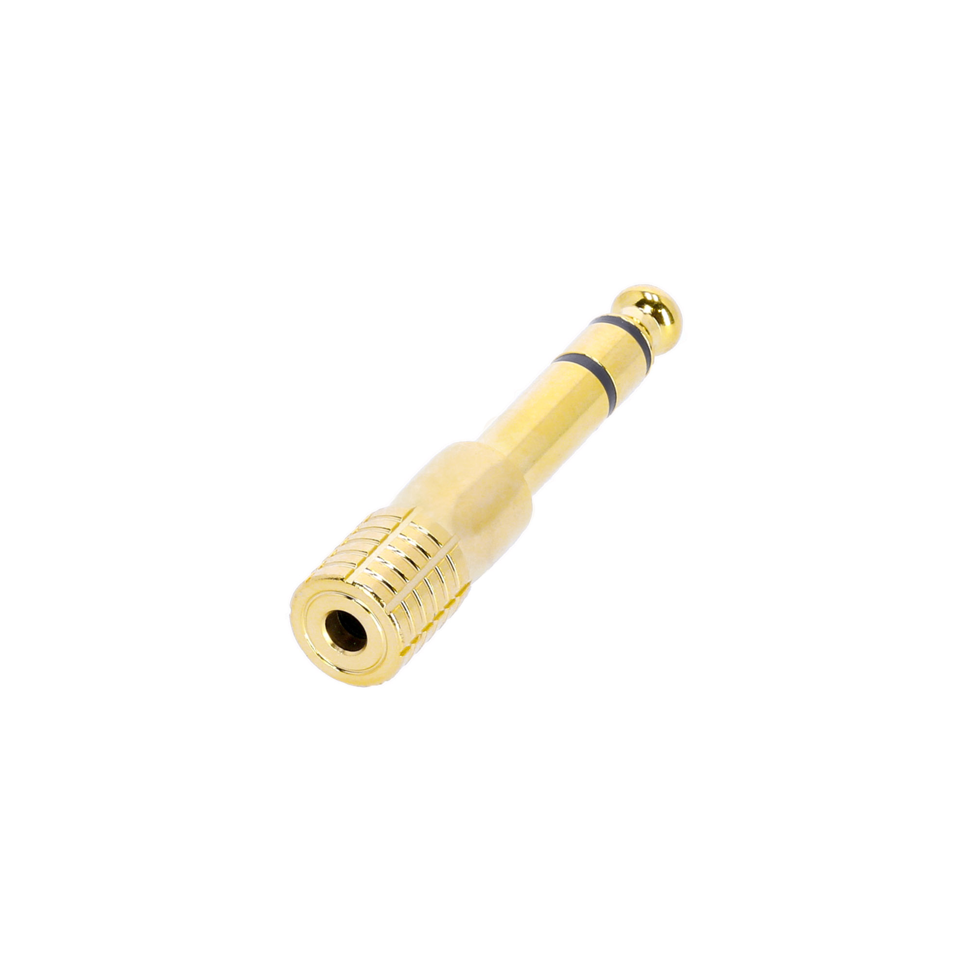 Adattatore mini jack femmina stereo a 6,3 mm jack maschio stereo