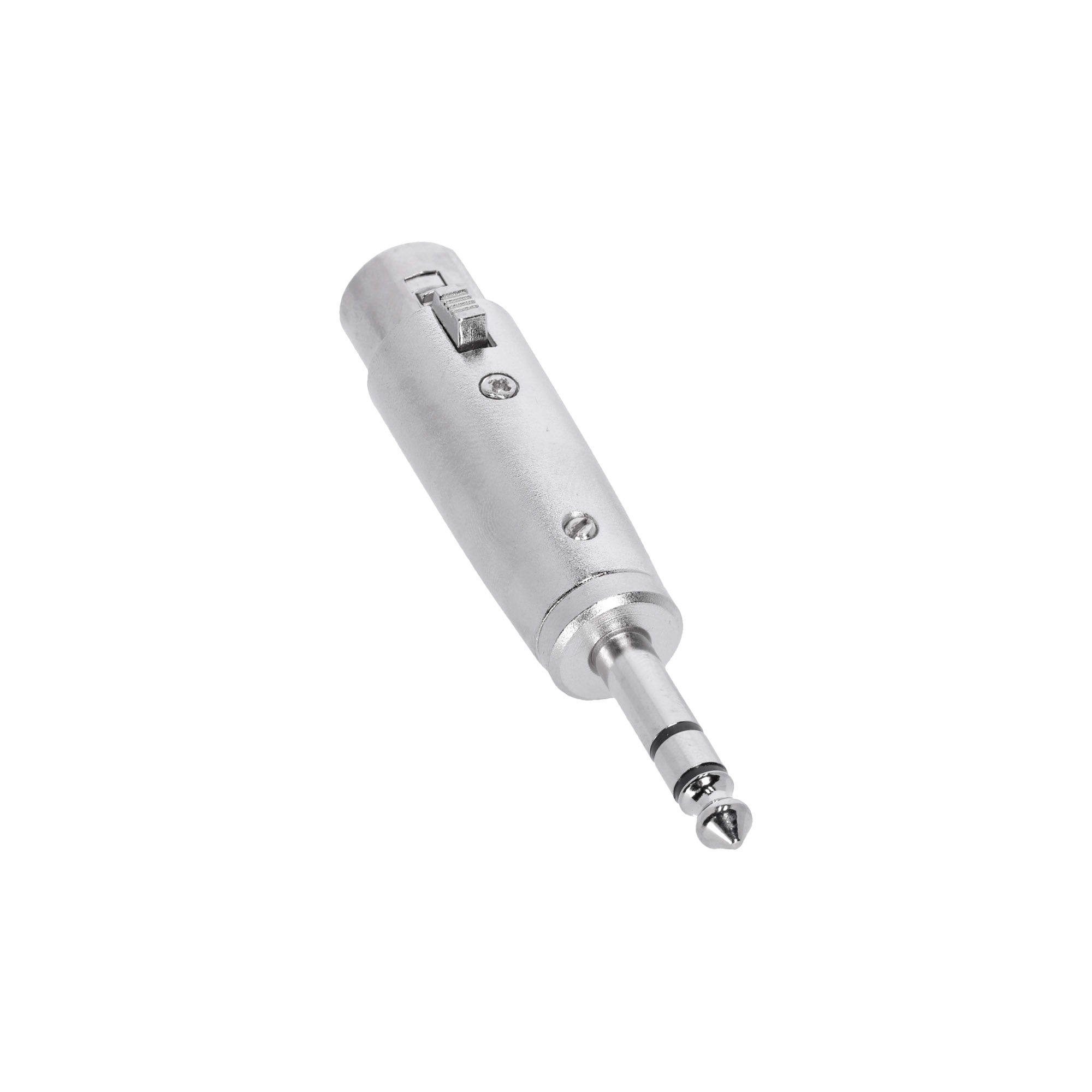 Adattatore XLR femmina a 6,3 mm jack stereo maschio