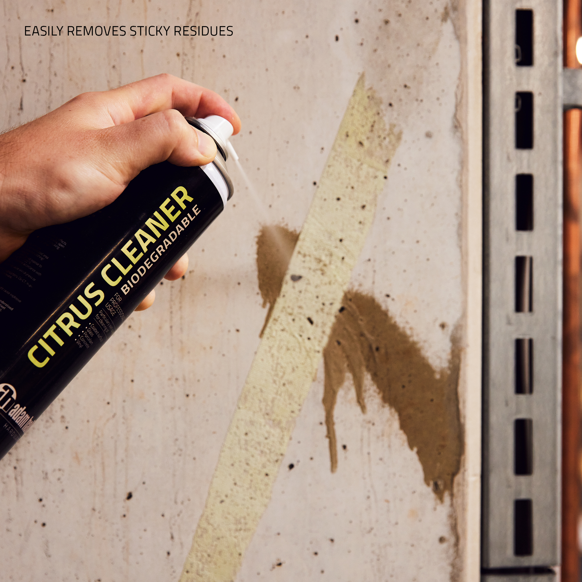 Detergente spray industriale agli agrumi, lattina da 500 ml