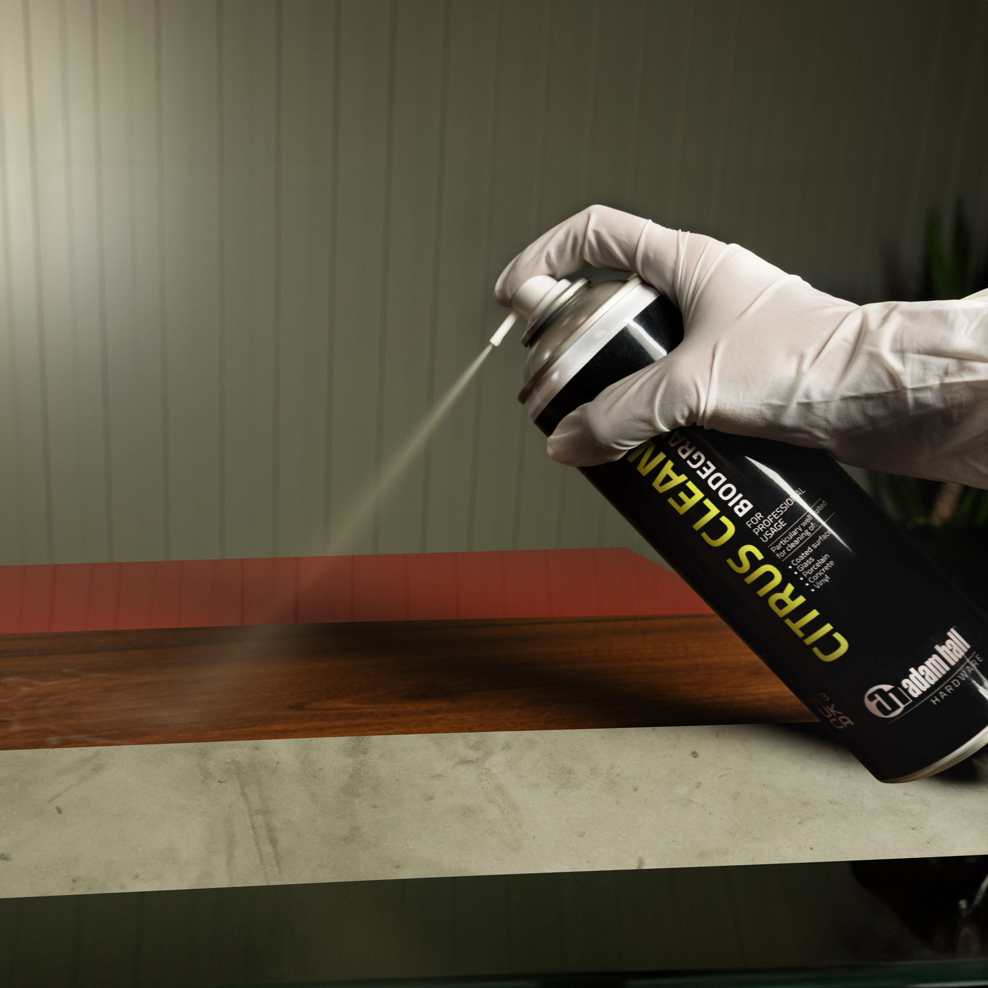 Detergente spray industriale agli agrumi, lattina da 500 ml