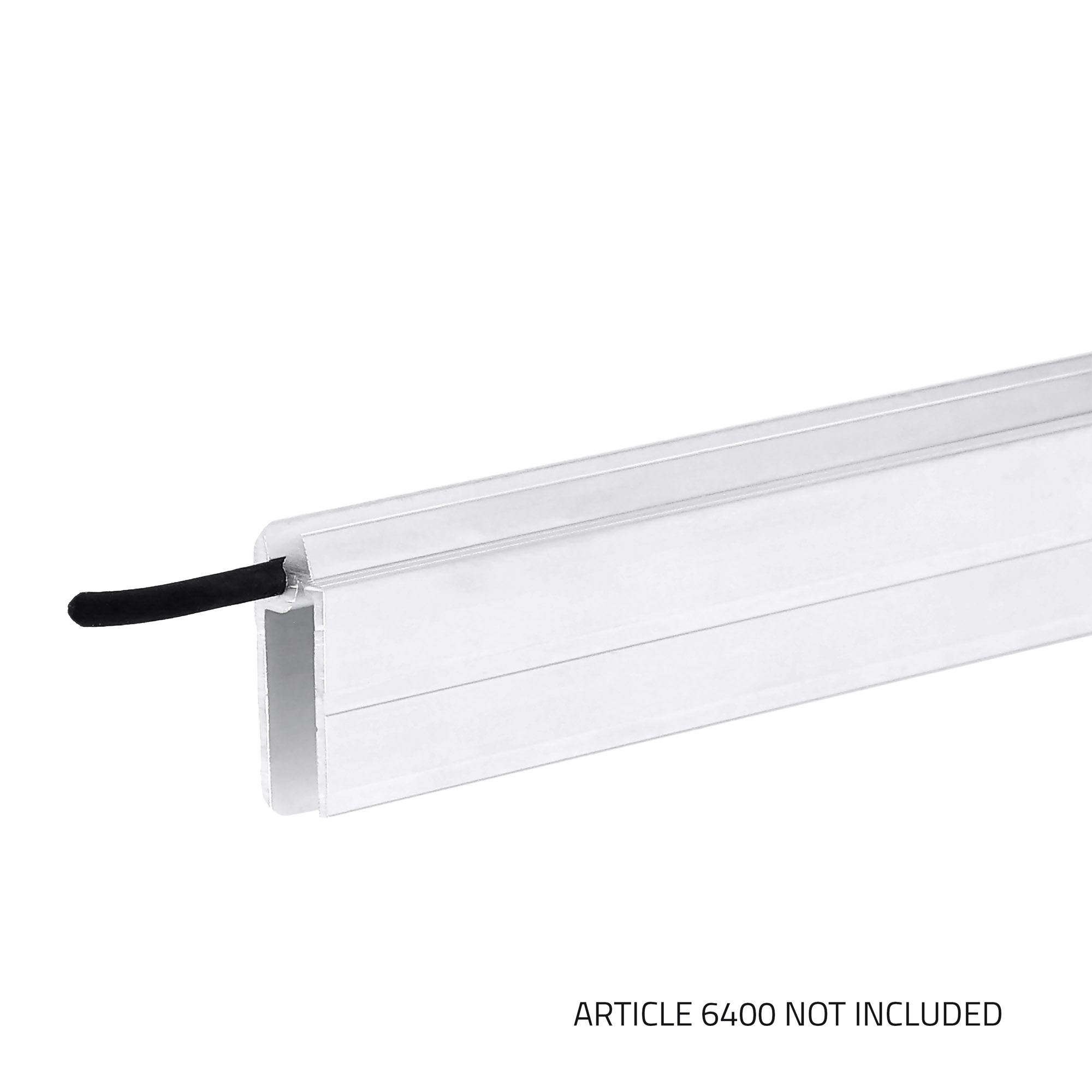 Profilo di Chiusura ibrido di alluminio per Materiale da 7 mm