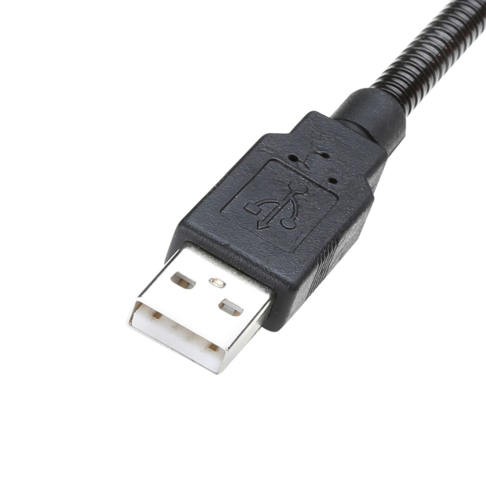 Lampada a collo di cigno USB con 4 COB LED