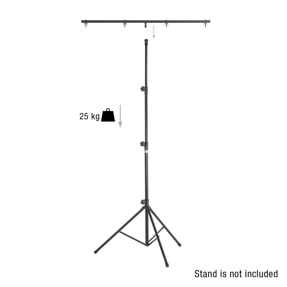 Barra trasversale con perno TV da 16 mm per supporti per luci