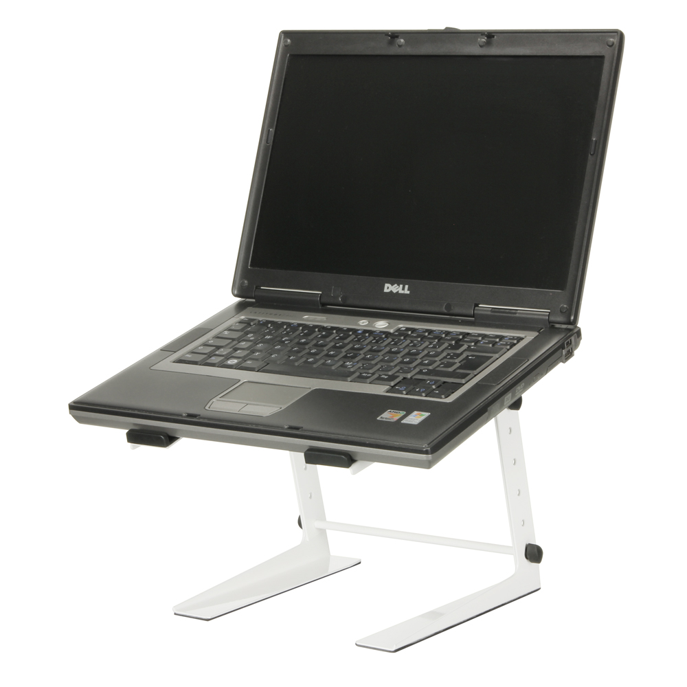 Supporto per laptop bianco