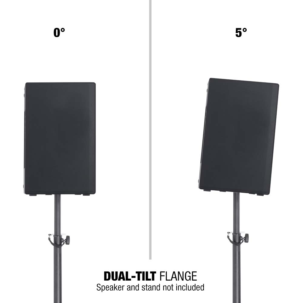 Flangia dual-tilt (0Â°/5Â°)