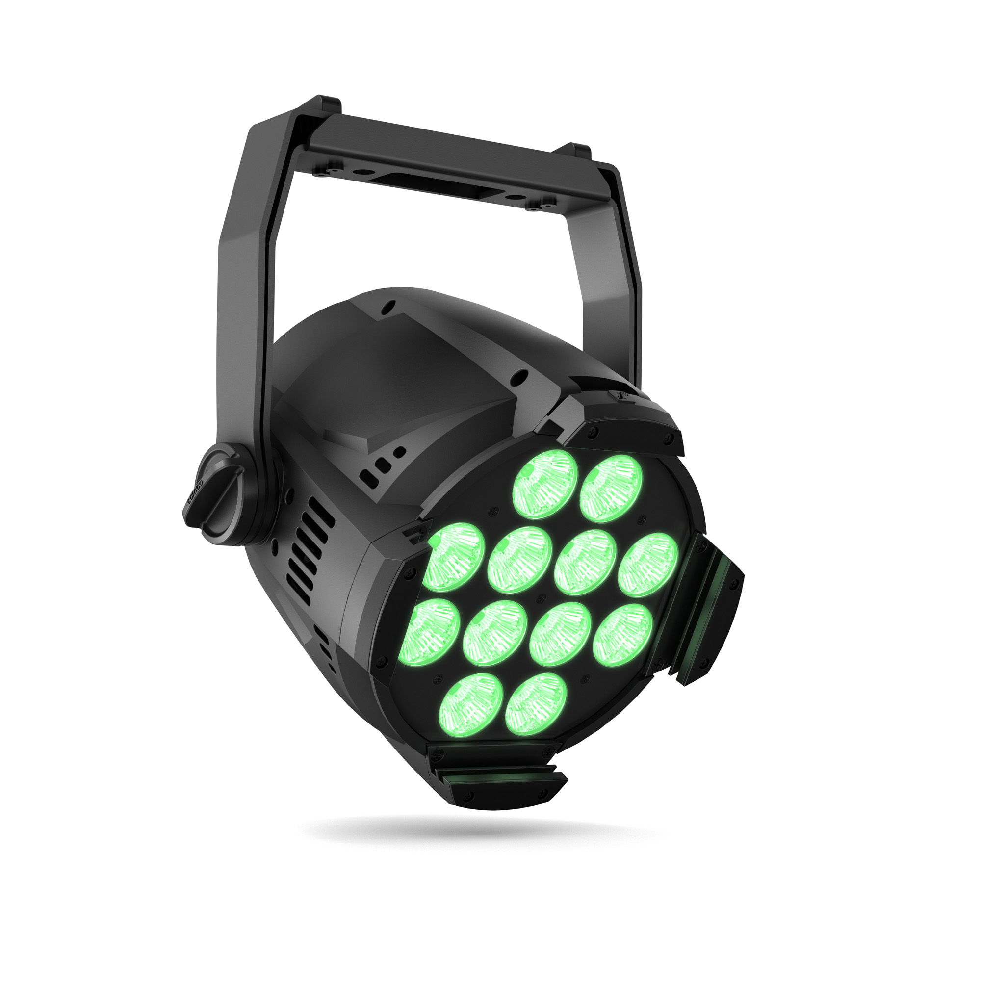 Proiettore PAR LED con 12 LED RGBAWUV 6 in 1