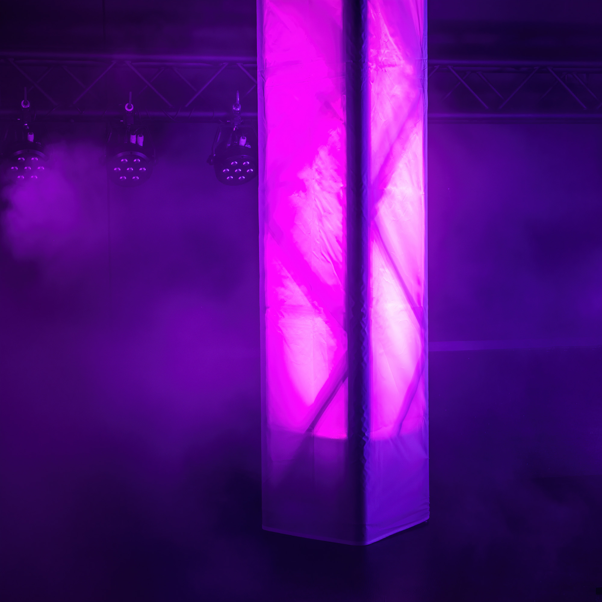 Proiettore PAR RGBAW + UV 7 x 4 W