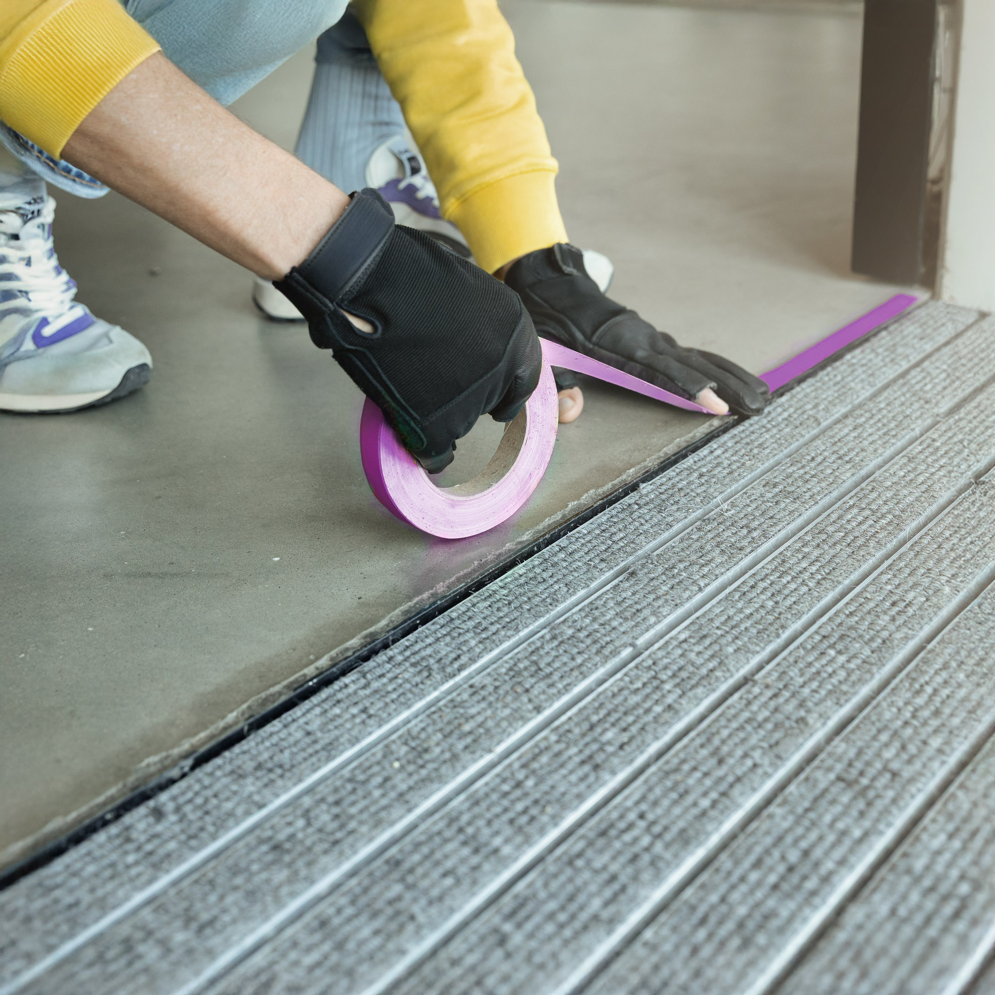 Nastro adesivo in tessuto | rosso | 19 mm x 25 m