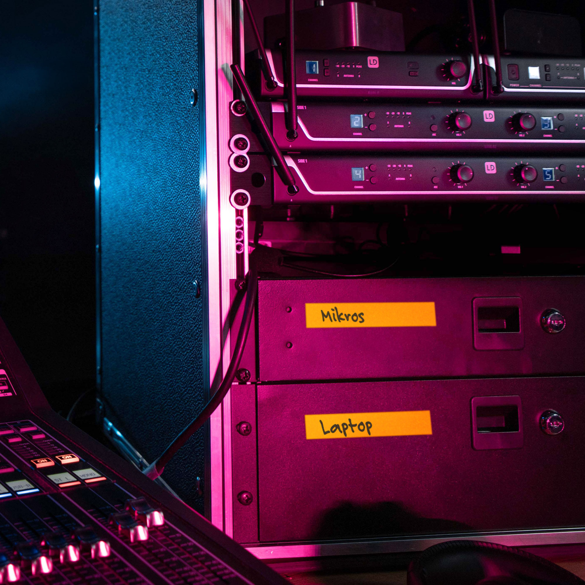 Nastro adesivo in tessuto | viola | 19 mm x 25 m