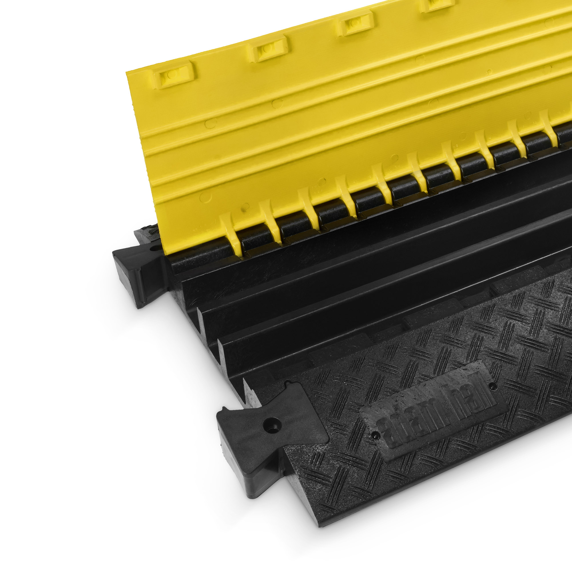 Protezioni per cavi a 3 canali | per impieghi gravosi | altezza 7,5 cm