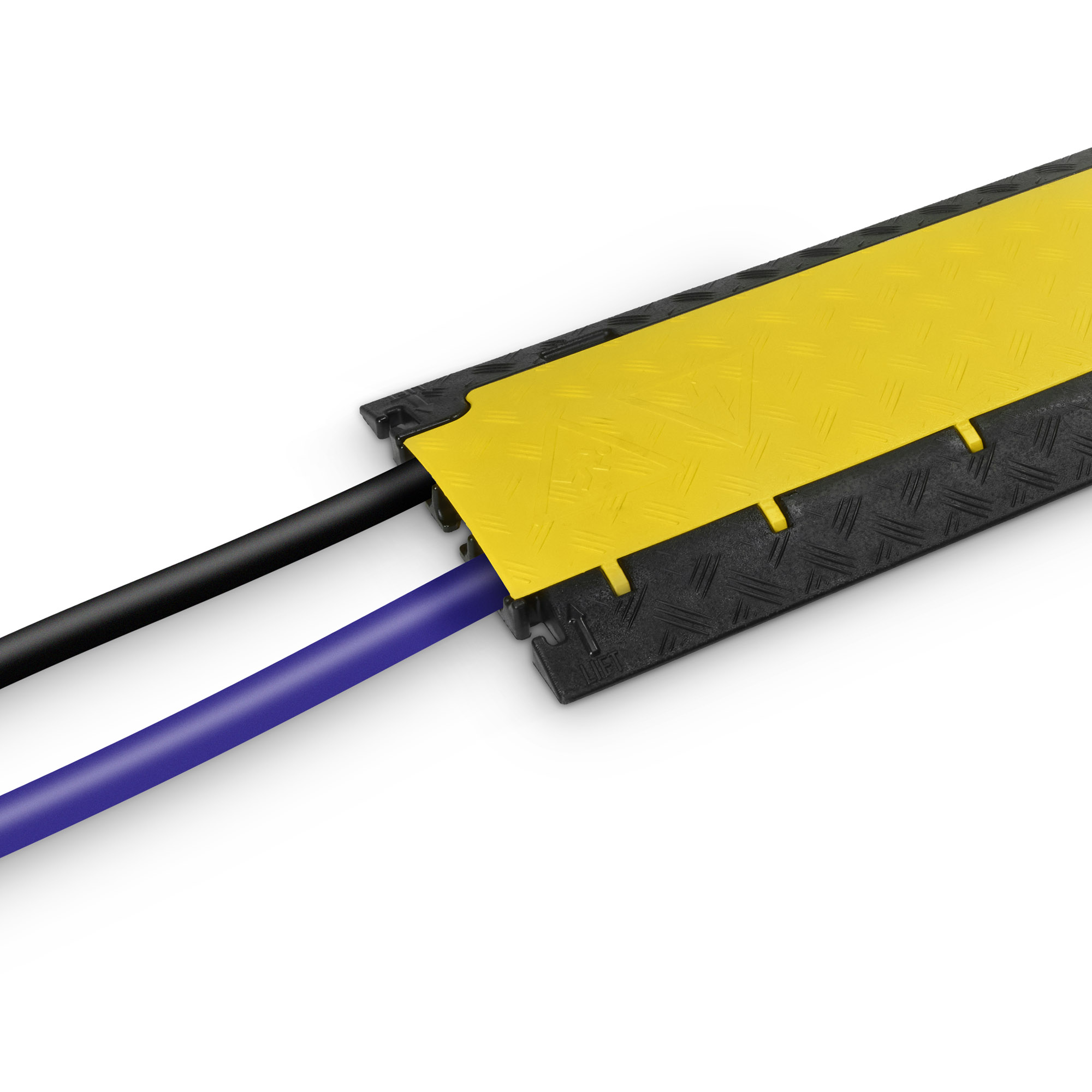 Protezioni per cavi a 6 canali | per impieghi medi | altezza 3,2 cm