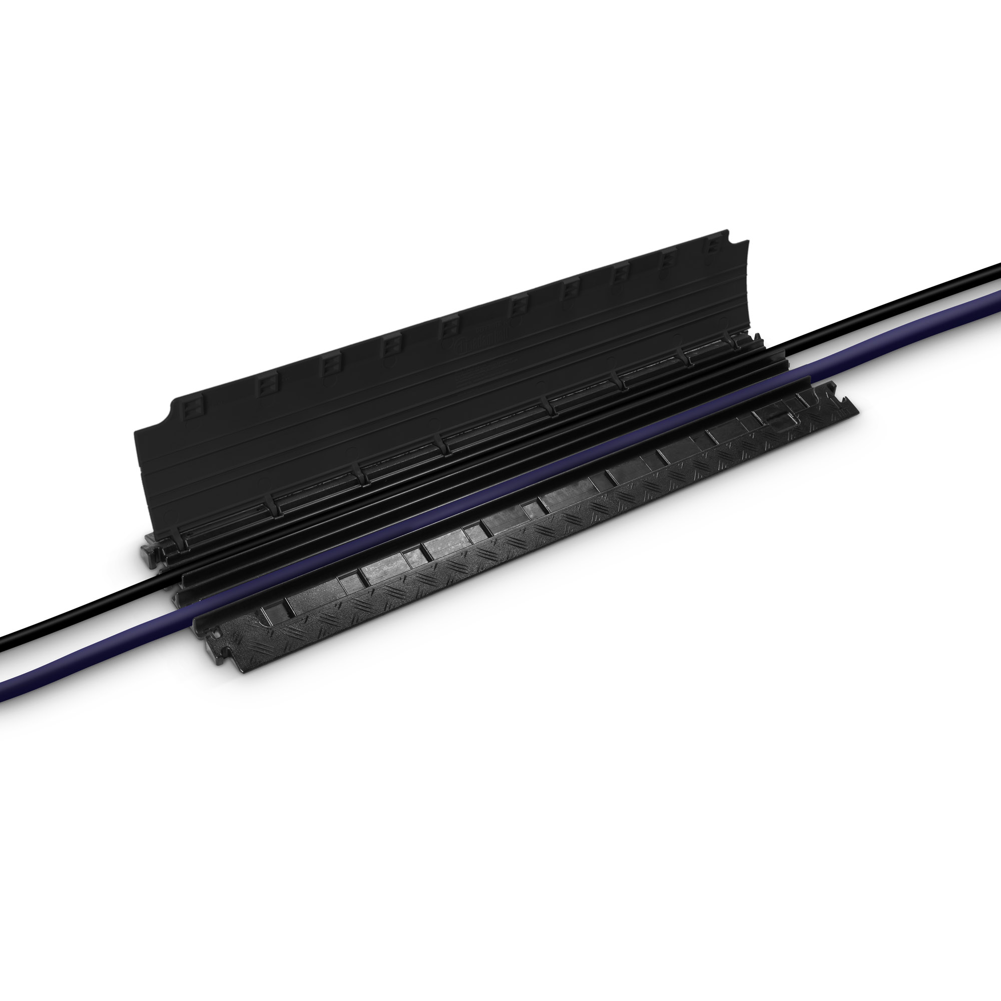 Protezioni per cavi a 6 canali | per impieghi medi | altezza 3,2 cm