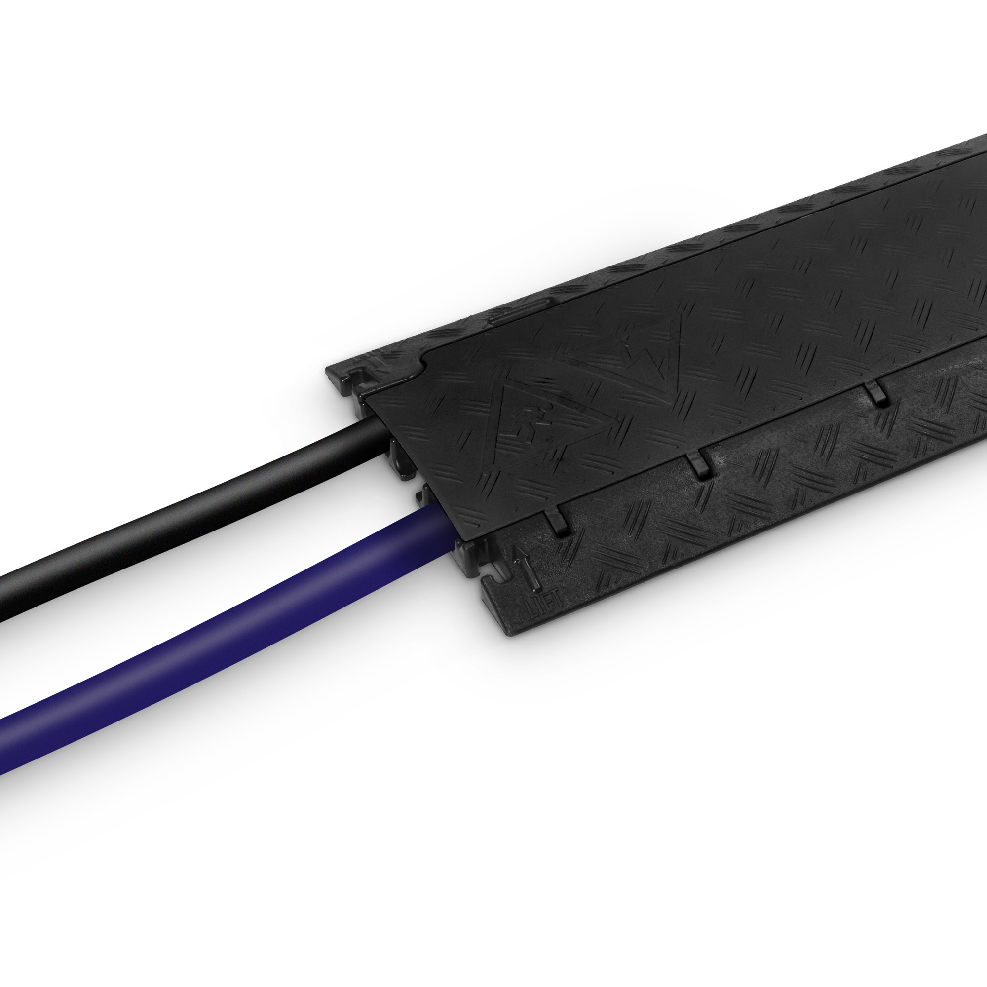 Protezioni per cavi a 6 canali | per impieghi medi | altezza 3,2 cm