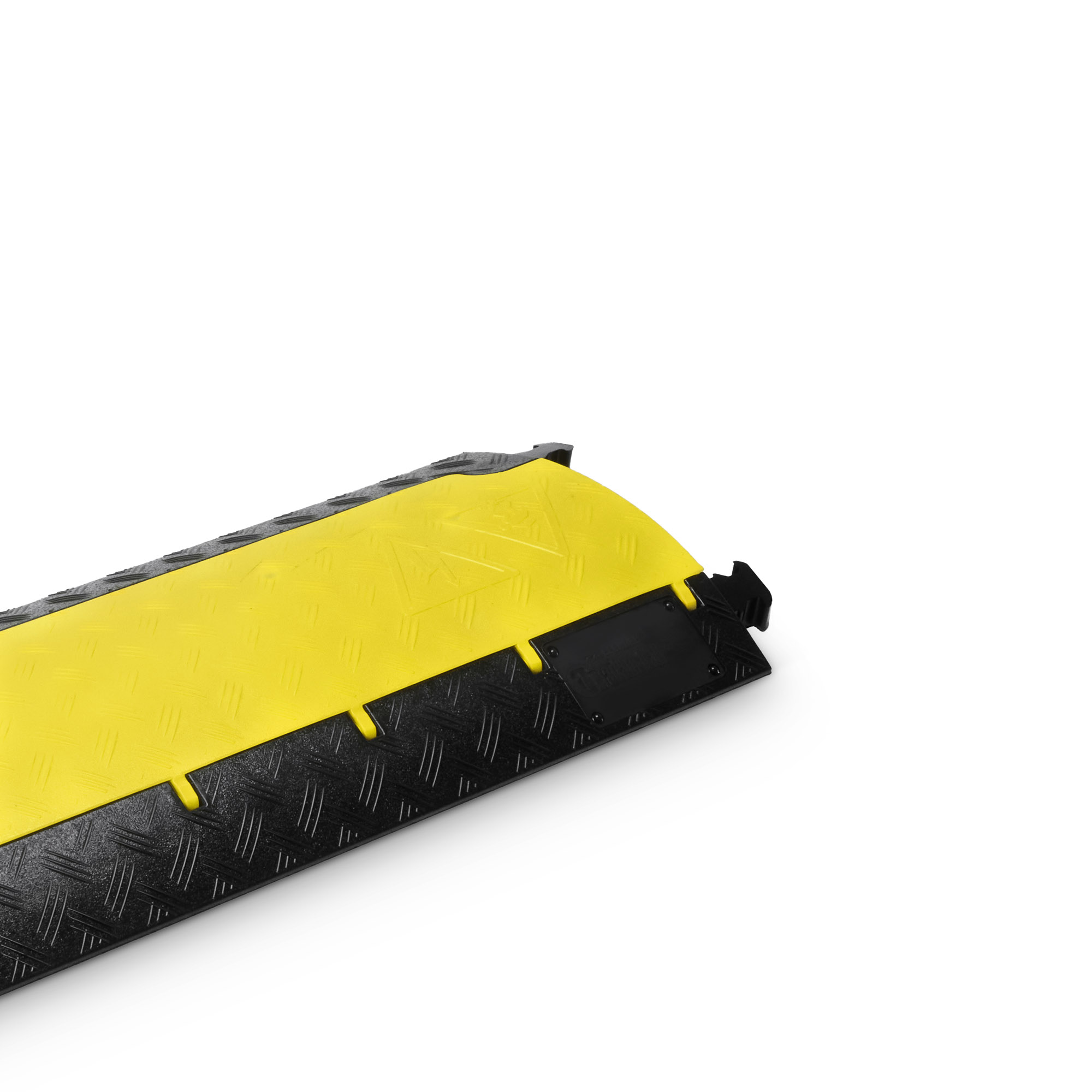 Protezione per cavi a 3 canali | mediamente resistente | altezza 5 cm