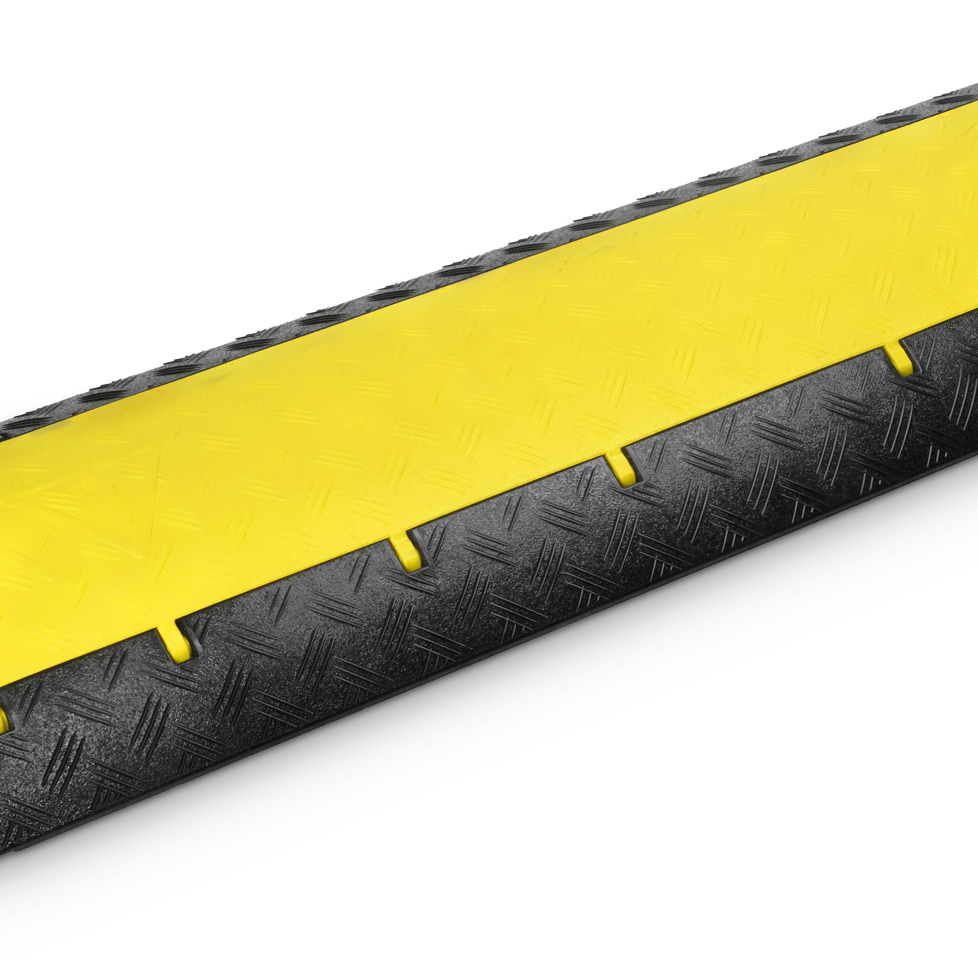 Protezione per cavi a 3 canali | mediamente resistente | altezza 5 cm