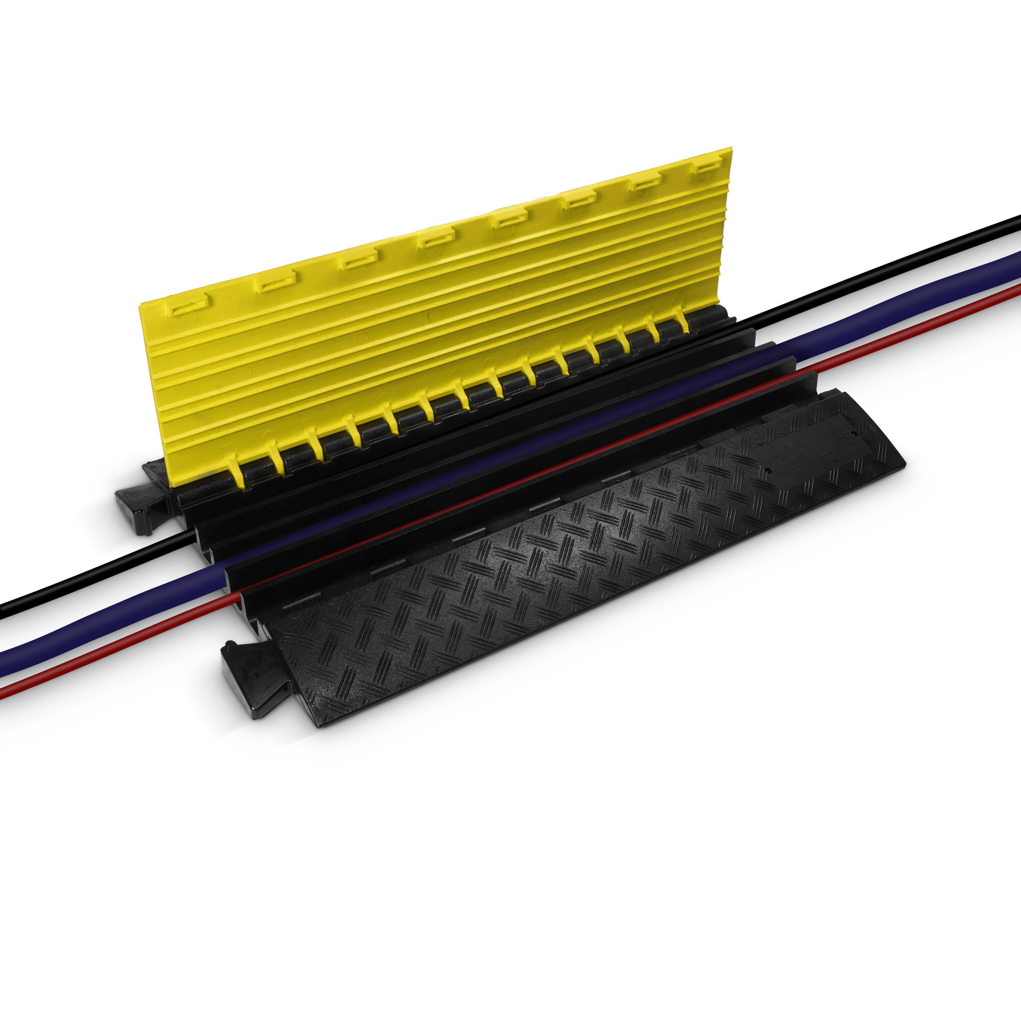 Protezioni per cavi a 5 canali | per impieghi gravosi | altezza 5,5 cm