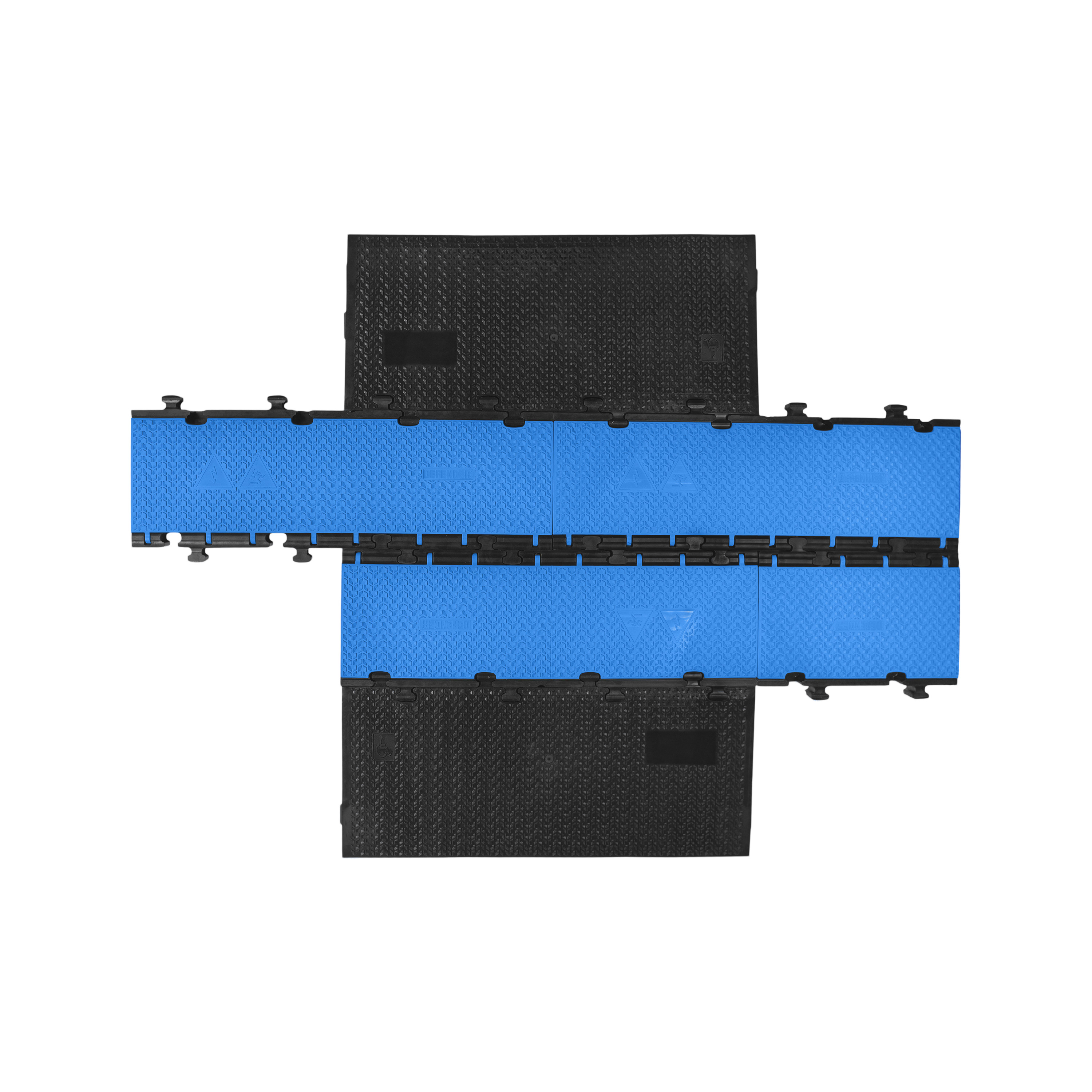 Sistema a Moduli Midi 5 2D Blu per l'accessibilitÃ  - mezza Versione