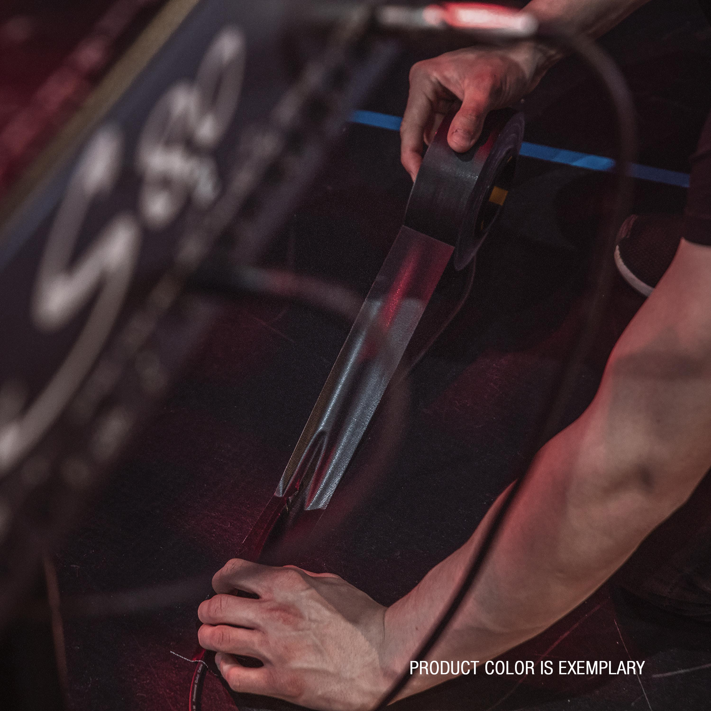 Nastro adesivo in tessuto premium con ERGO-Core | bianco | lucido | 50 mm x 50 m