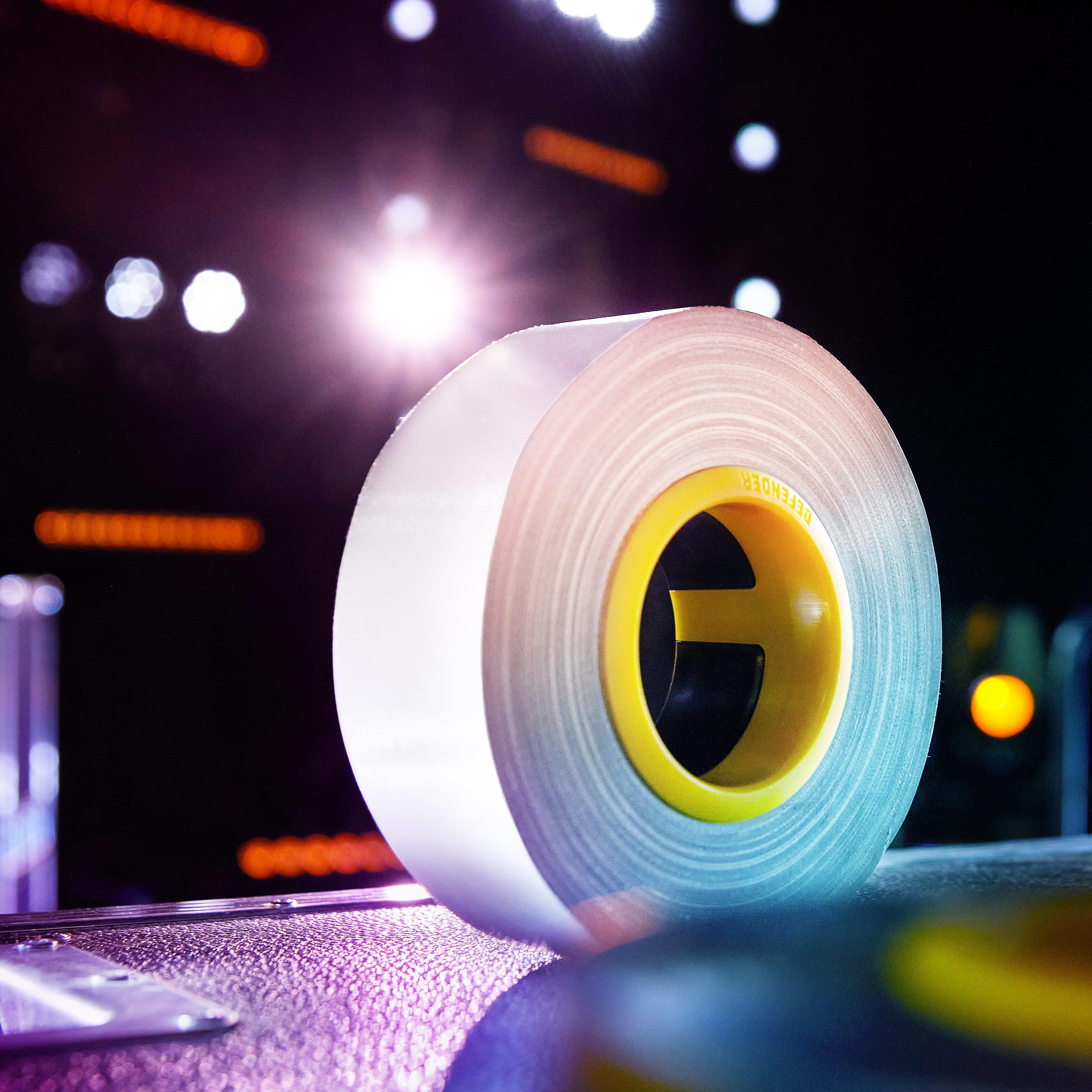 Nastro adesivo in tessuto Premium BULK | bianco | lucido | 50 mm x 50 m