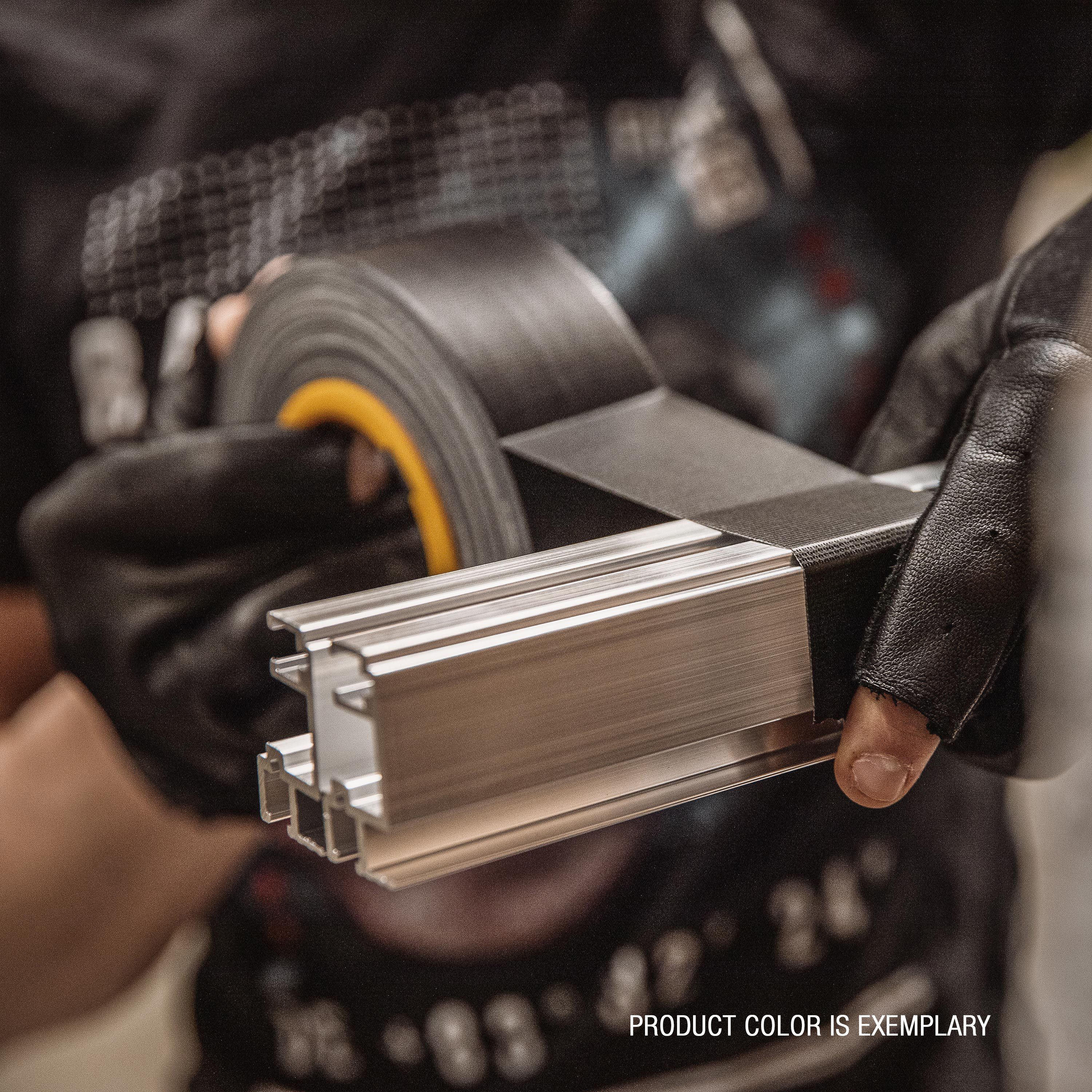 Nastro adesivo in tessuto Premium BULK | bianco | lucido | 50 mm x 50 m