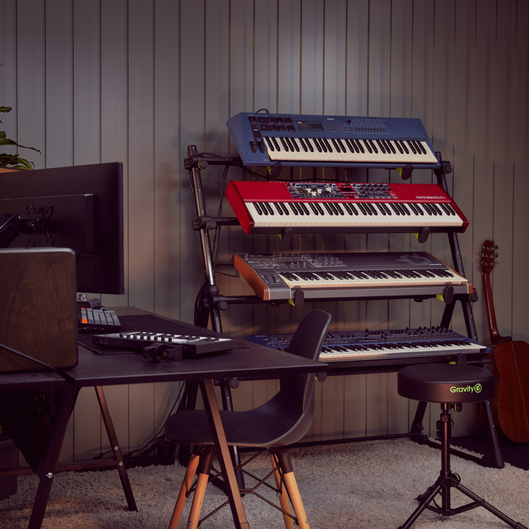 Supporto per tastiera multipla