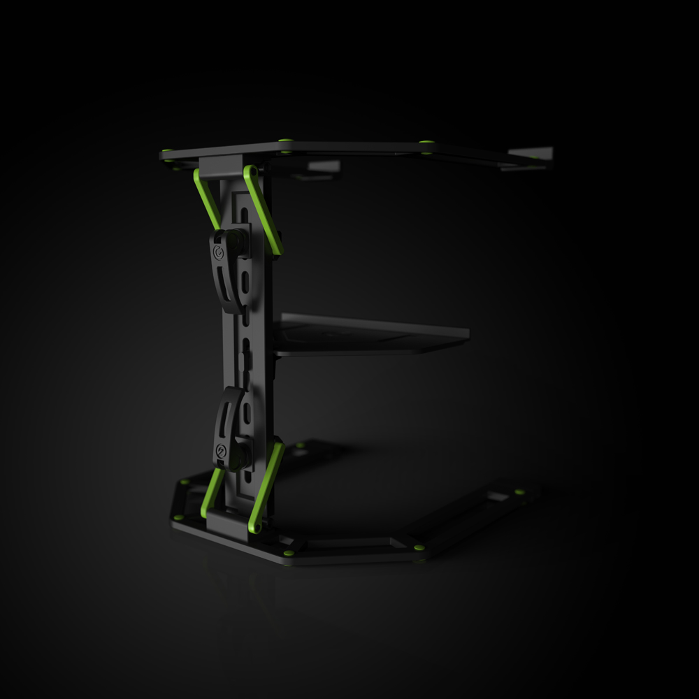 Supporto regolabile per computer portatili e controller