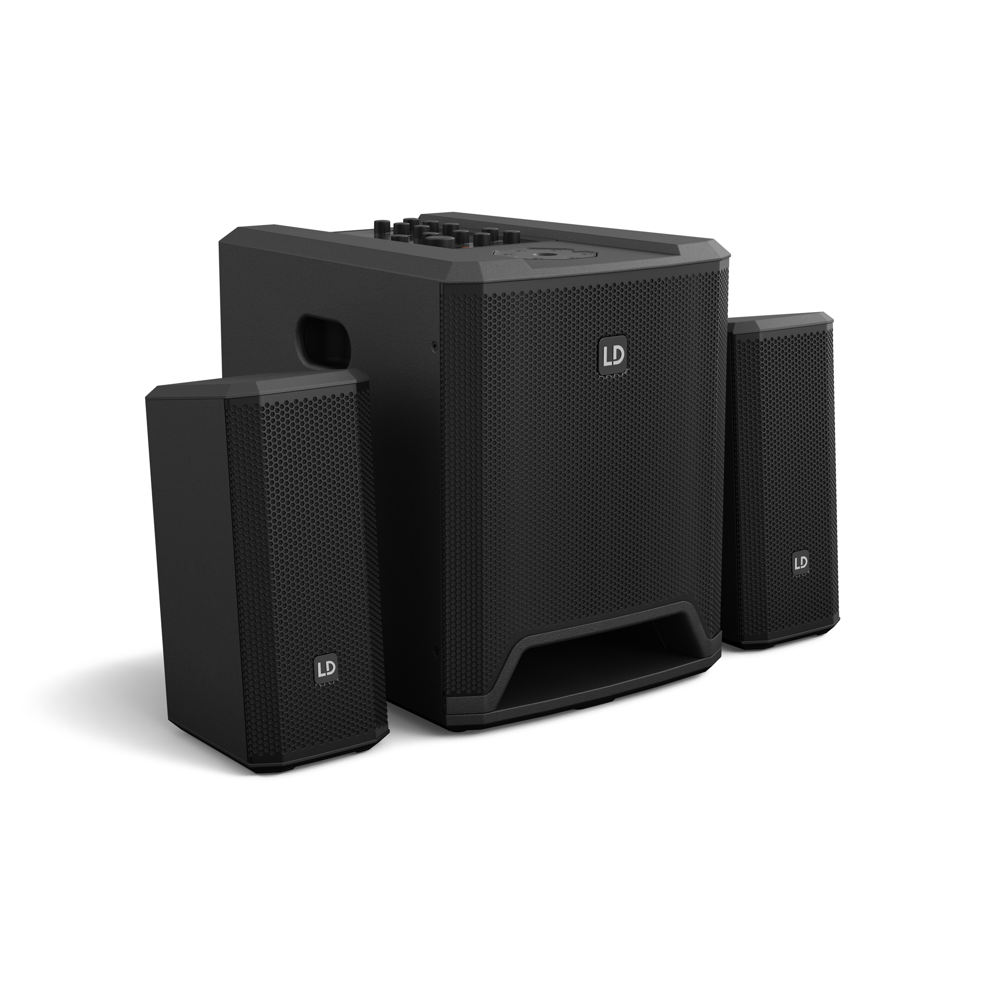 LD Systems DAVE 10 G4X - Compact 2.1 powered sound system
