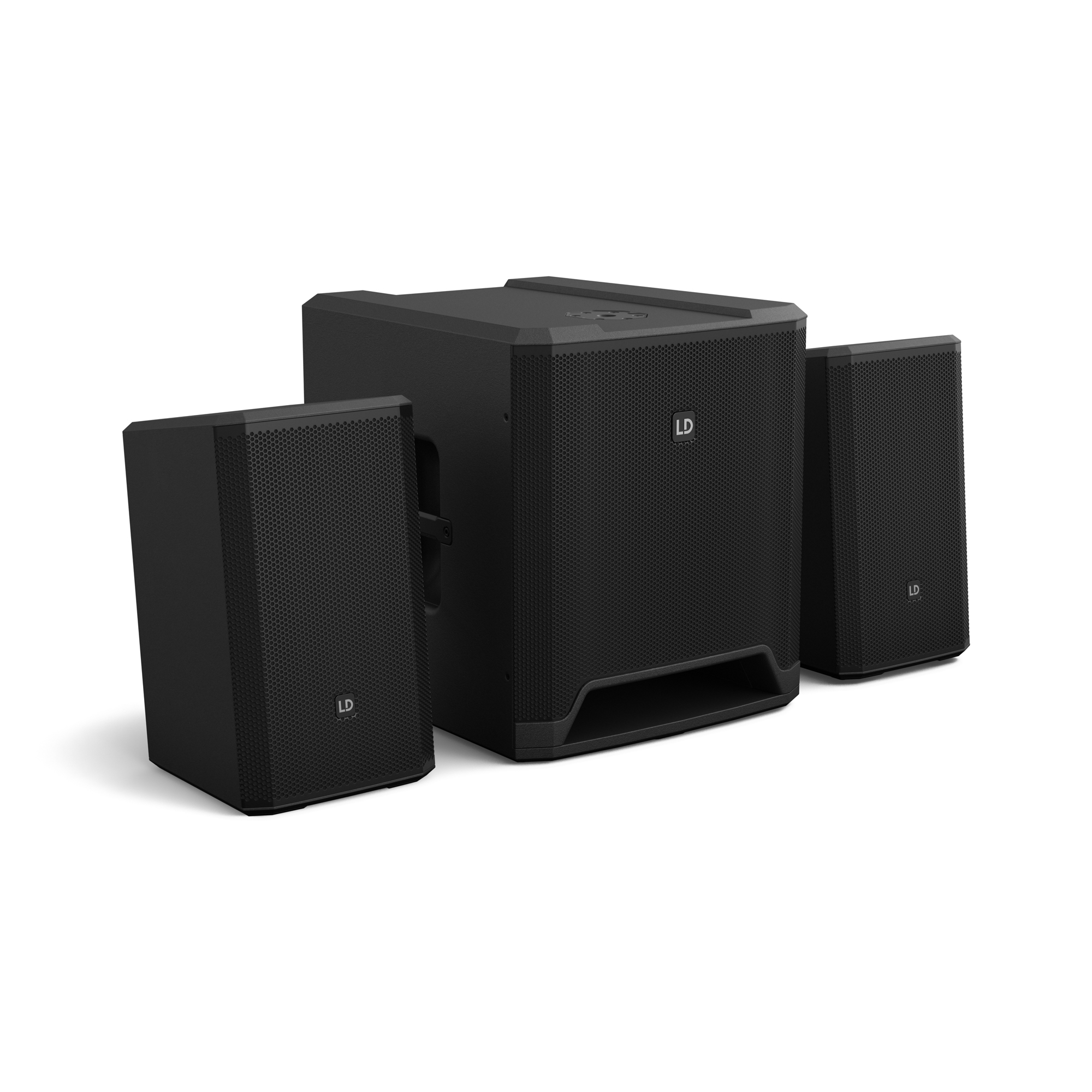 LD Systems DAVE 12 G4X - Compact 2.1 powered PA system