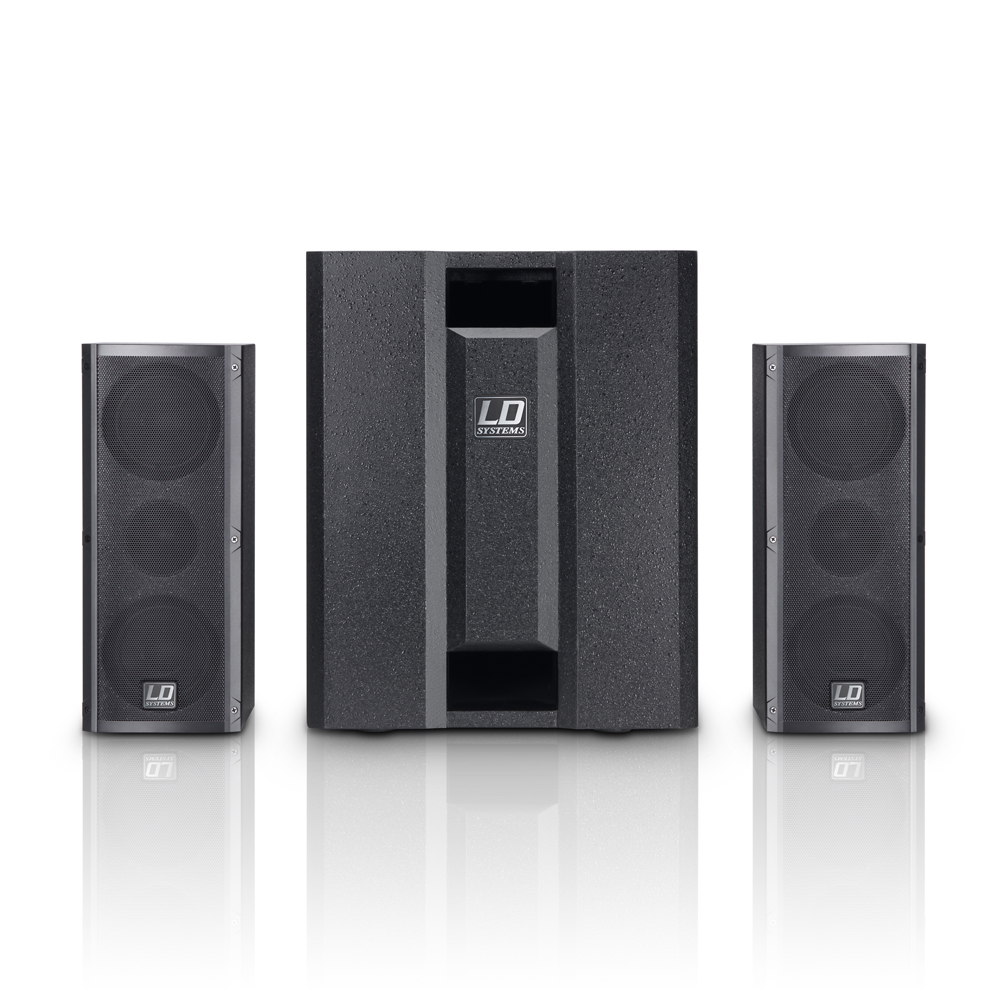 LD Systems DAVE 8 ROADIE - Portable active PA system with 3-Channel mixer