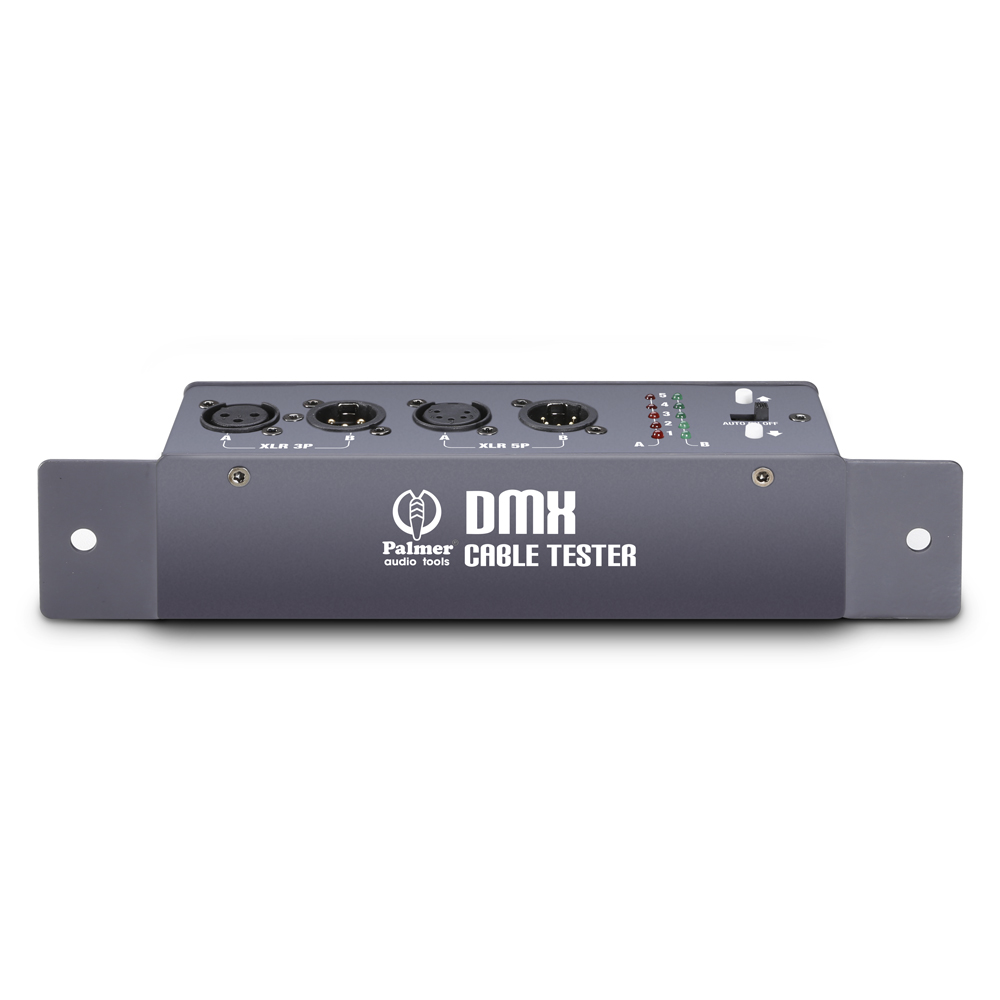 Tester per cavi DMX e XLR da 3 / 5 poli