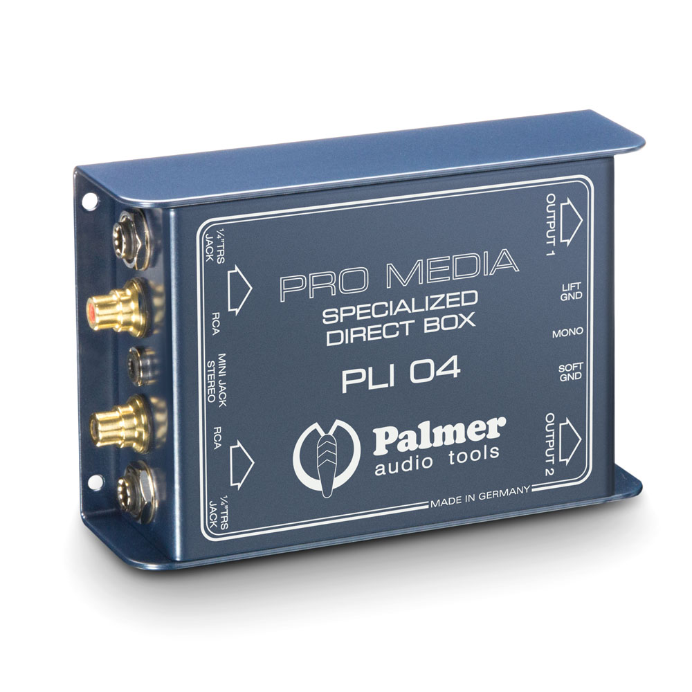 Palmer LI 04 - Media DI Box 2-Channel for PC and Laptop