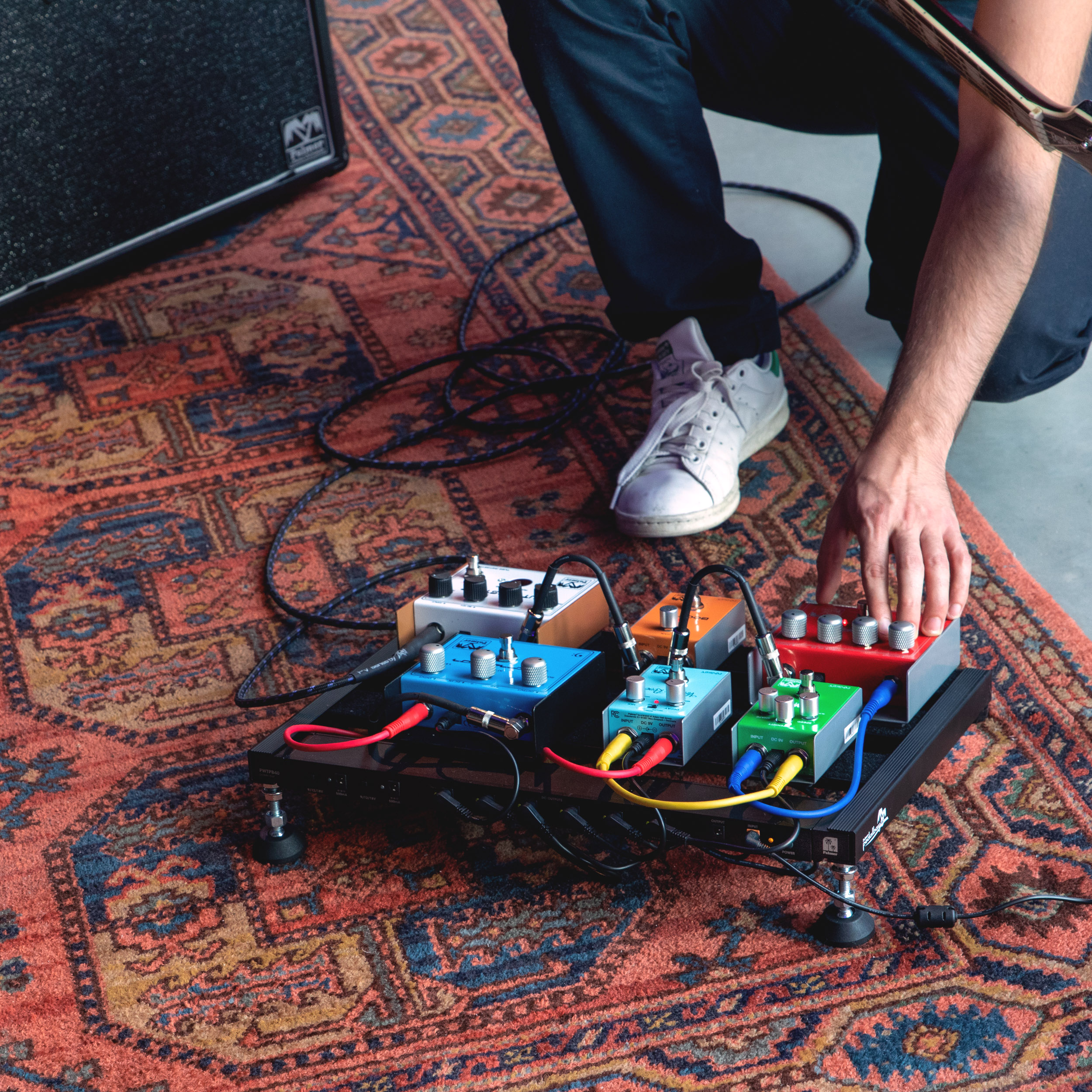 Pedalboard incl. barra di potenza