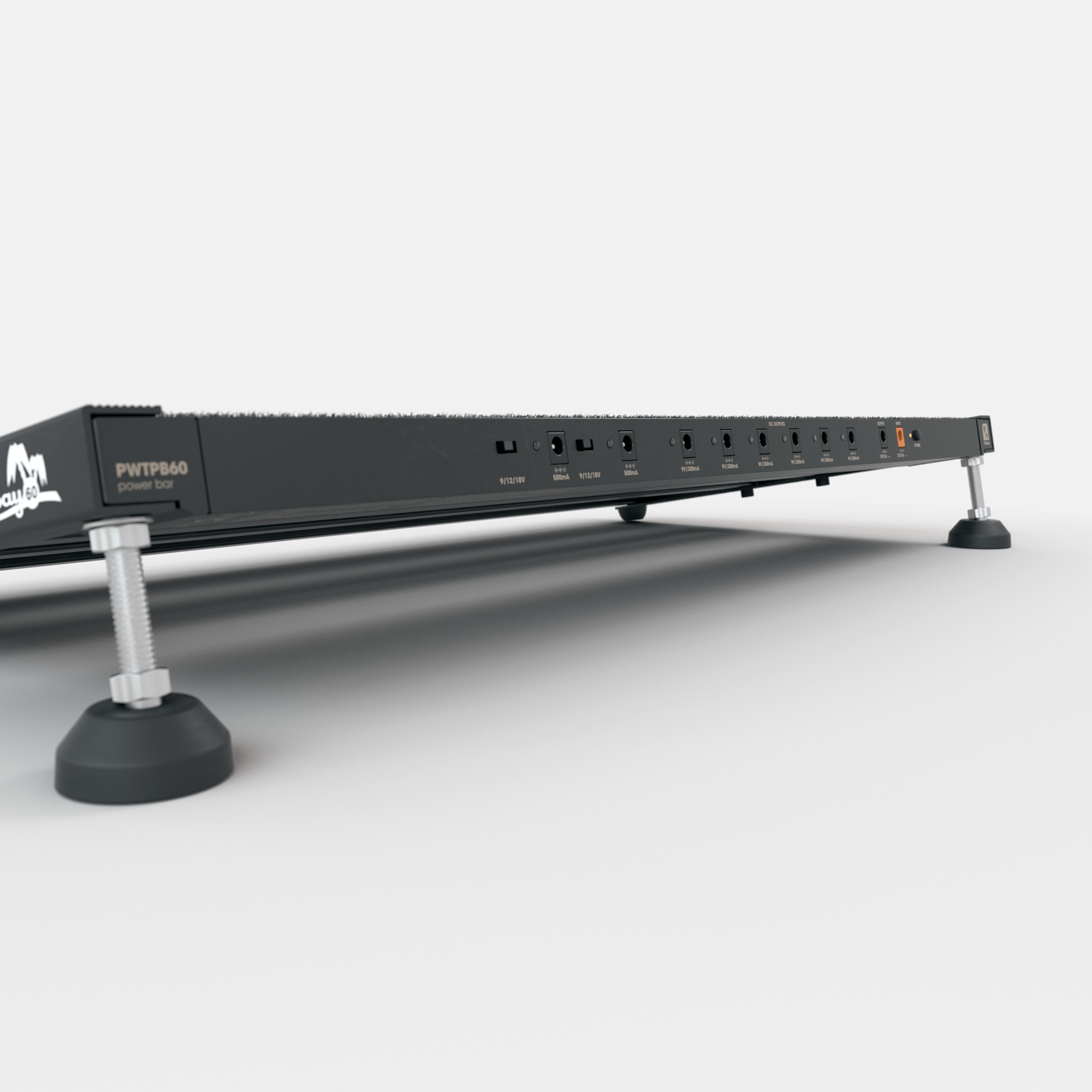 Pedalboard incl. barra di potenza