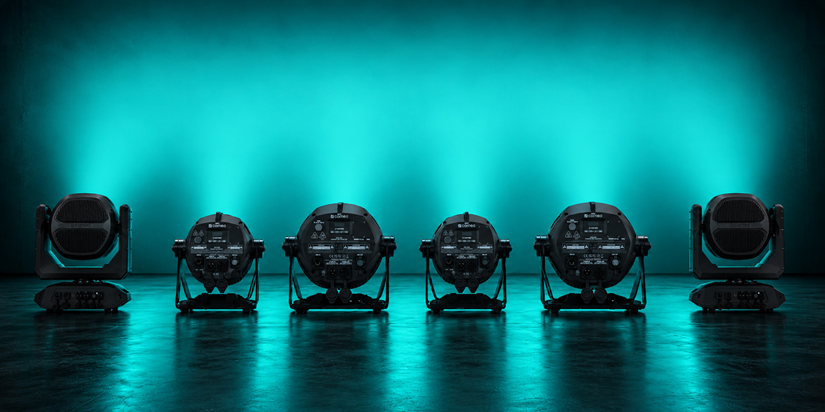 Row of Cameo fixtures matching the ZIYA® series