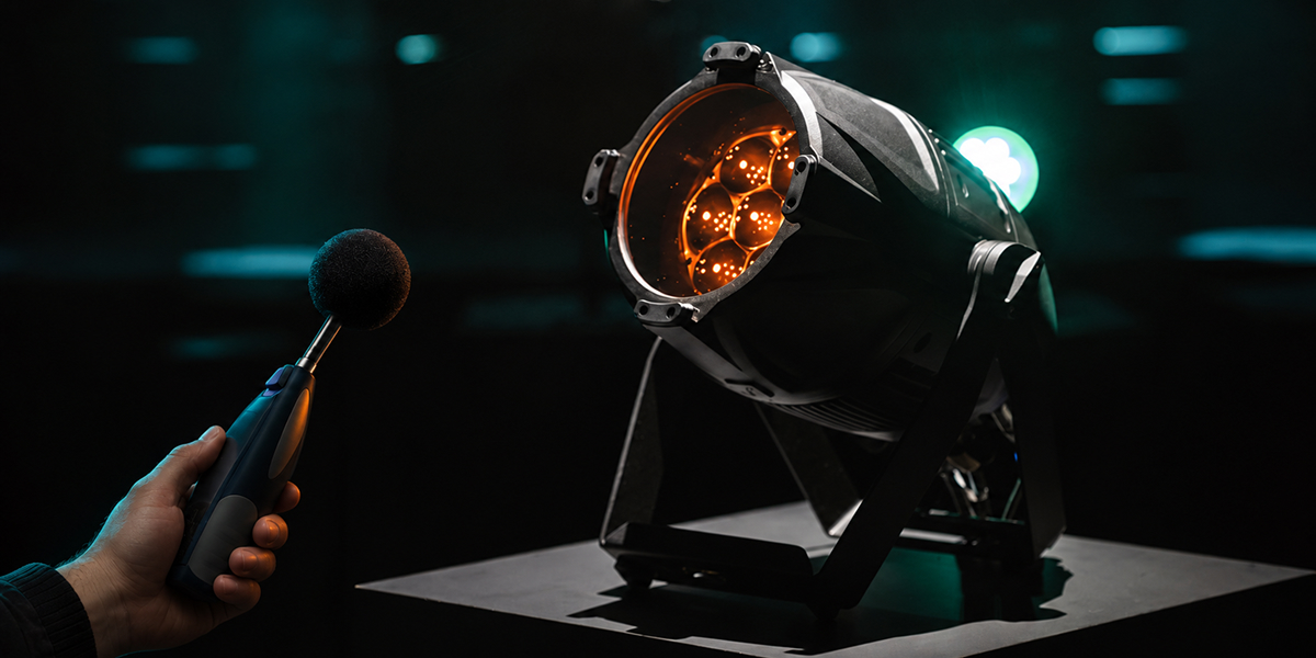 ZIYA® fixture measured for silent operation